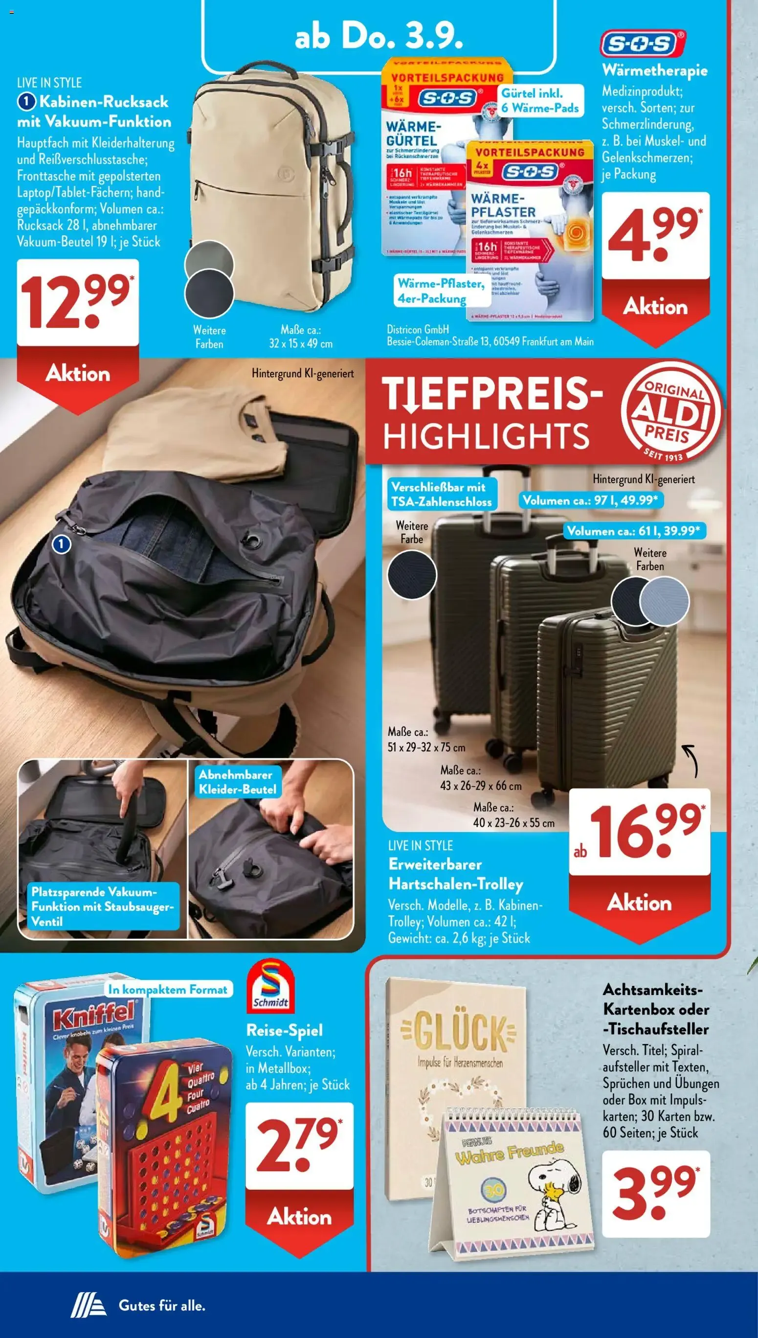 ALDI SÜD Tiefpreis-Highlight Prospekt von 31. August bis 5. September 2026 - Prospekt seite 7