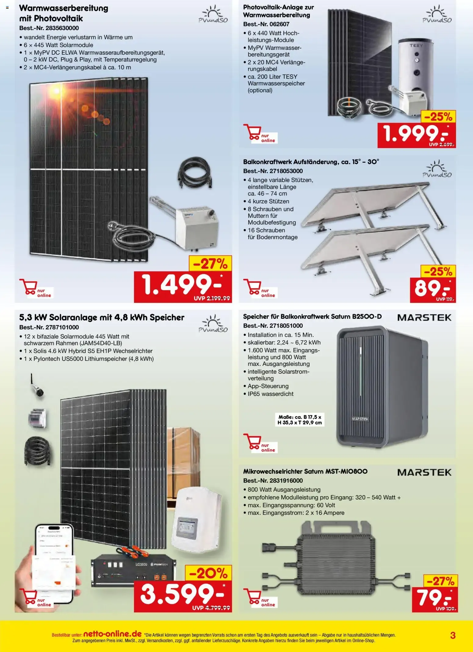 Netto Marken-Discount Online-Angebote Juni (ab 01.06.2026) » Angebote von 1. Juni bis 30. Juni 2026 - Prospekt seite 3