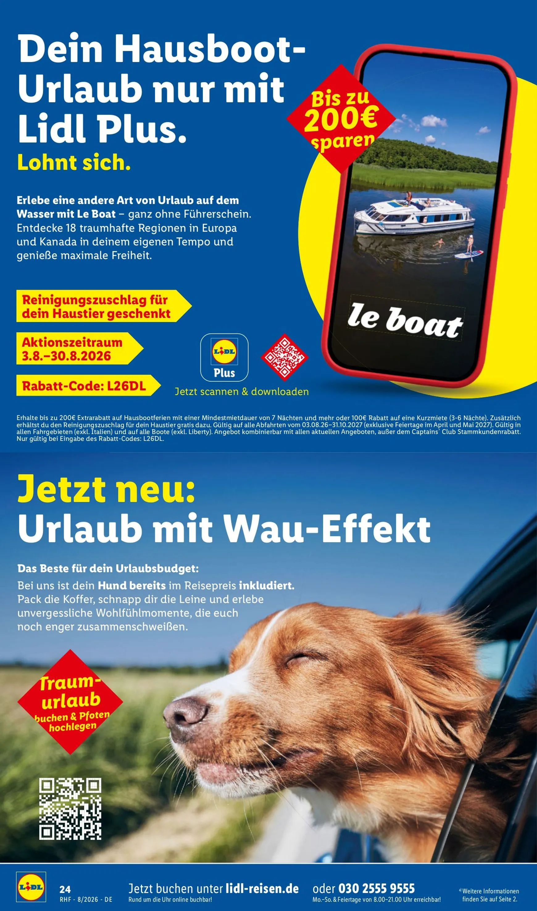 Lidl-Reisen: Spontan dem Alltag entfliehen von 29. Juli bis 31. August 2026 - Prospekt seite 24