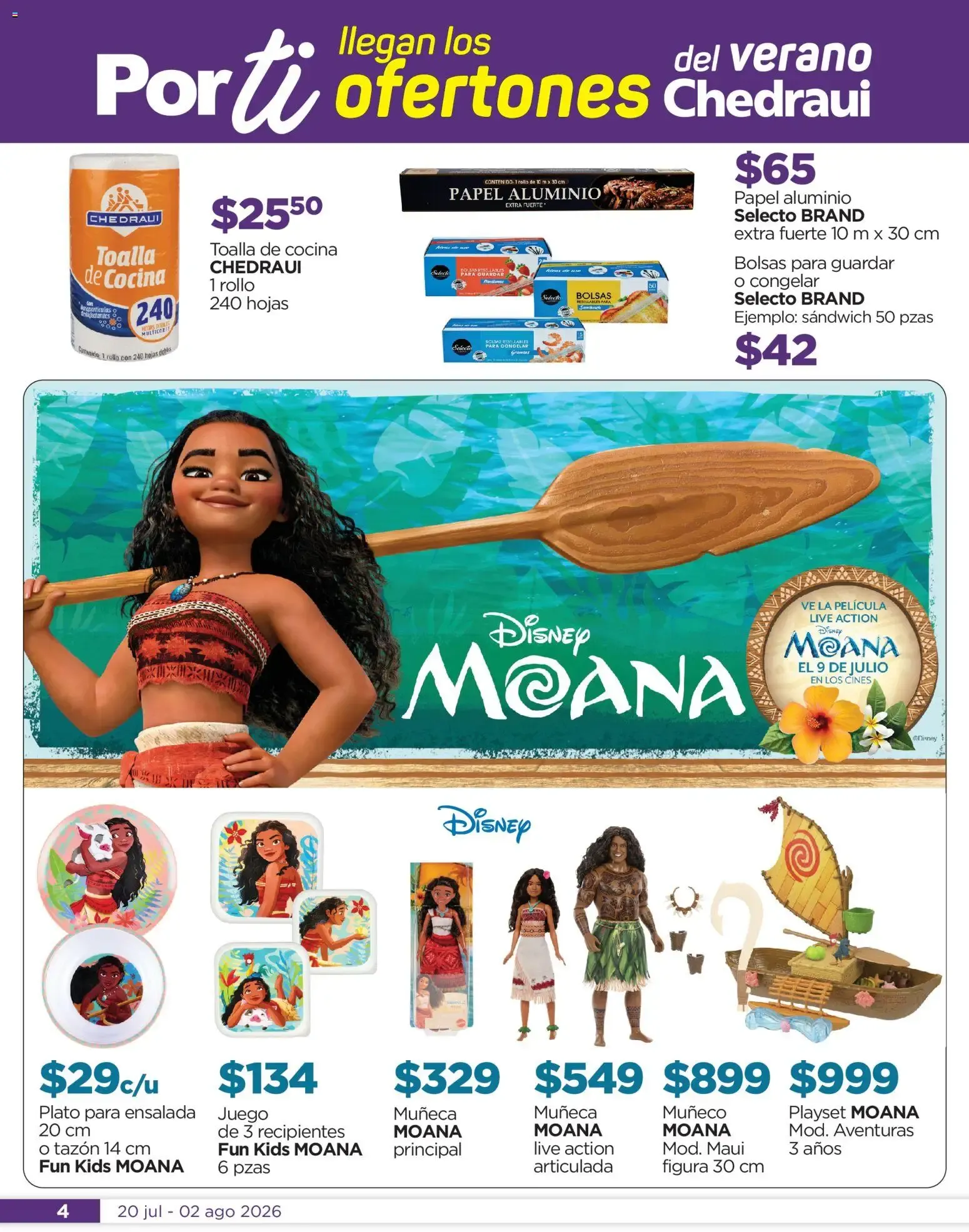 Catálogo de Por ti, llegan los ofertones del verano Chedraui 20 de julio al 2 de agosto 2026 - Pagina 4