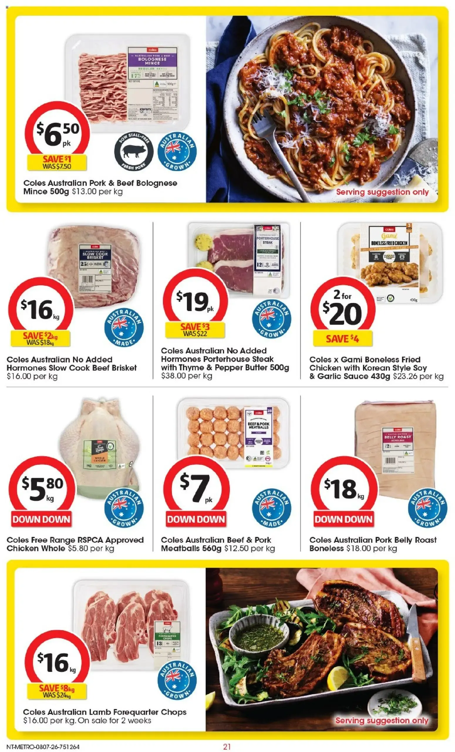 Coles catalogue valid from 08/07/2026 > Online Australia - Catalogue valid from 8 July to 14 July 2026 - page 21