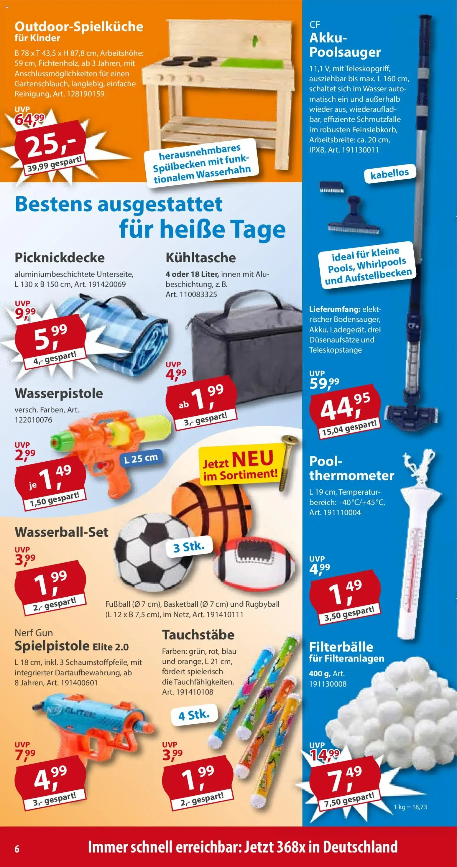 Sonderpreis Baumarkt Prospekt (ab 06.06.2026) zum Blättern von 6. Juni bis 12. Juni 2026 - Prospekt seite 6