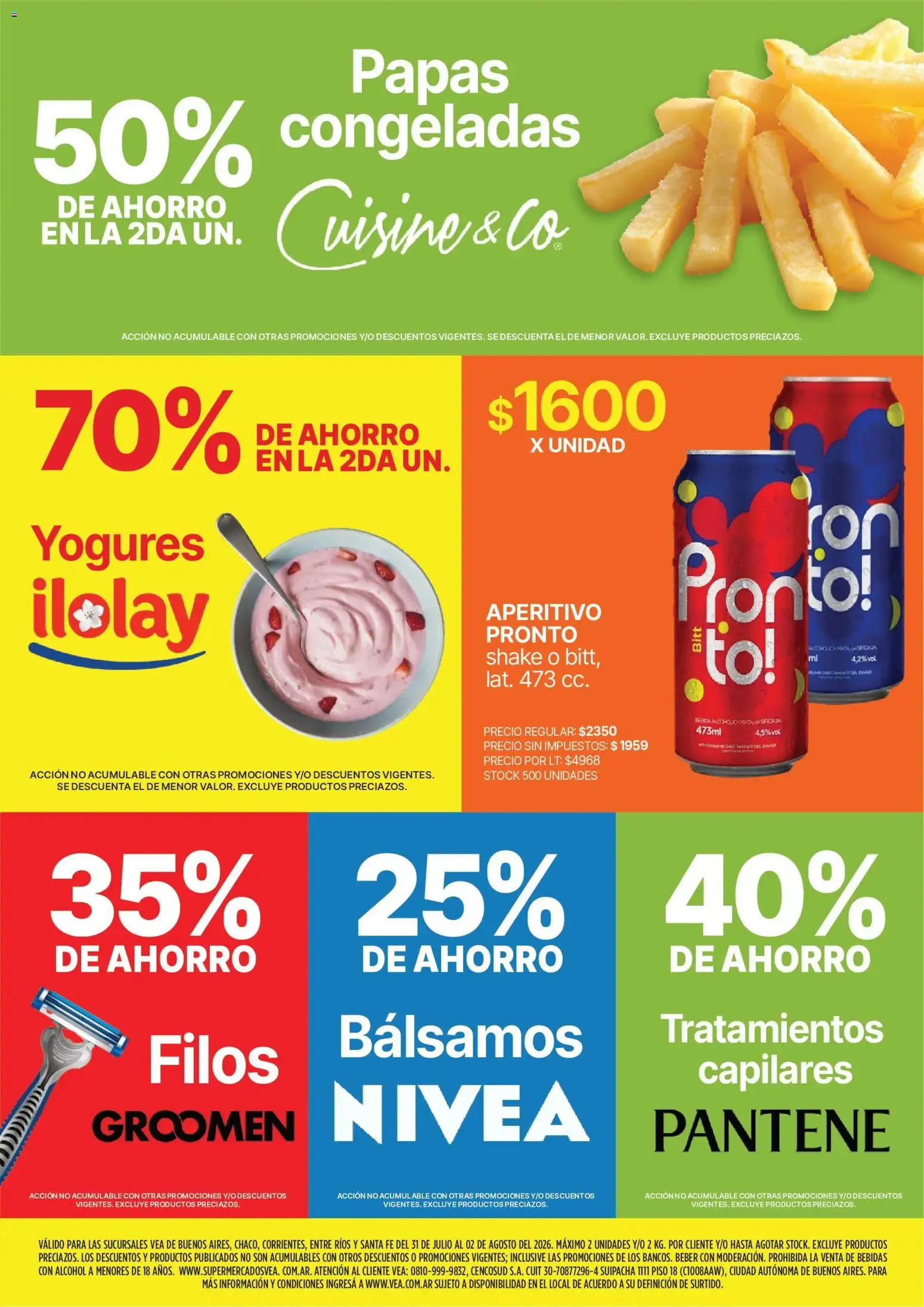 Ofertas de Vea - Fin de semana de ahorro | BA Nea del 31/07/2026 - 02/08/2026 31 de julio al 2 de agosto 2026 - Página 8 del catálogo
