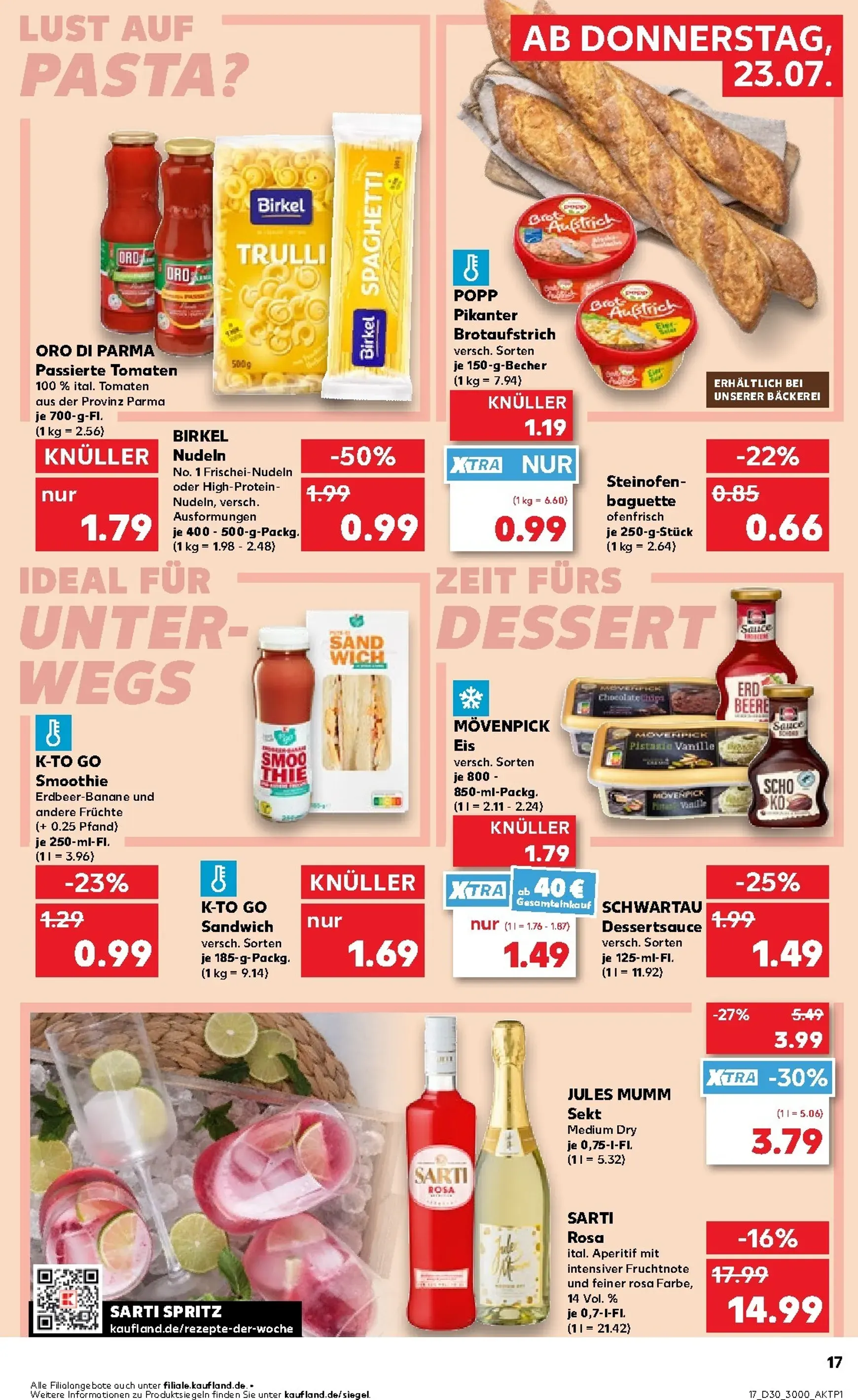 Kaufland Prospekt nächste Woche – von Donnerstag 23.07.2026 bis Mittwoch 29.07.2026 von 23. Juli bis 29. Juli 2026 - Prospekt seite 18