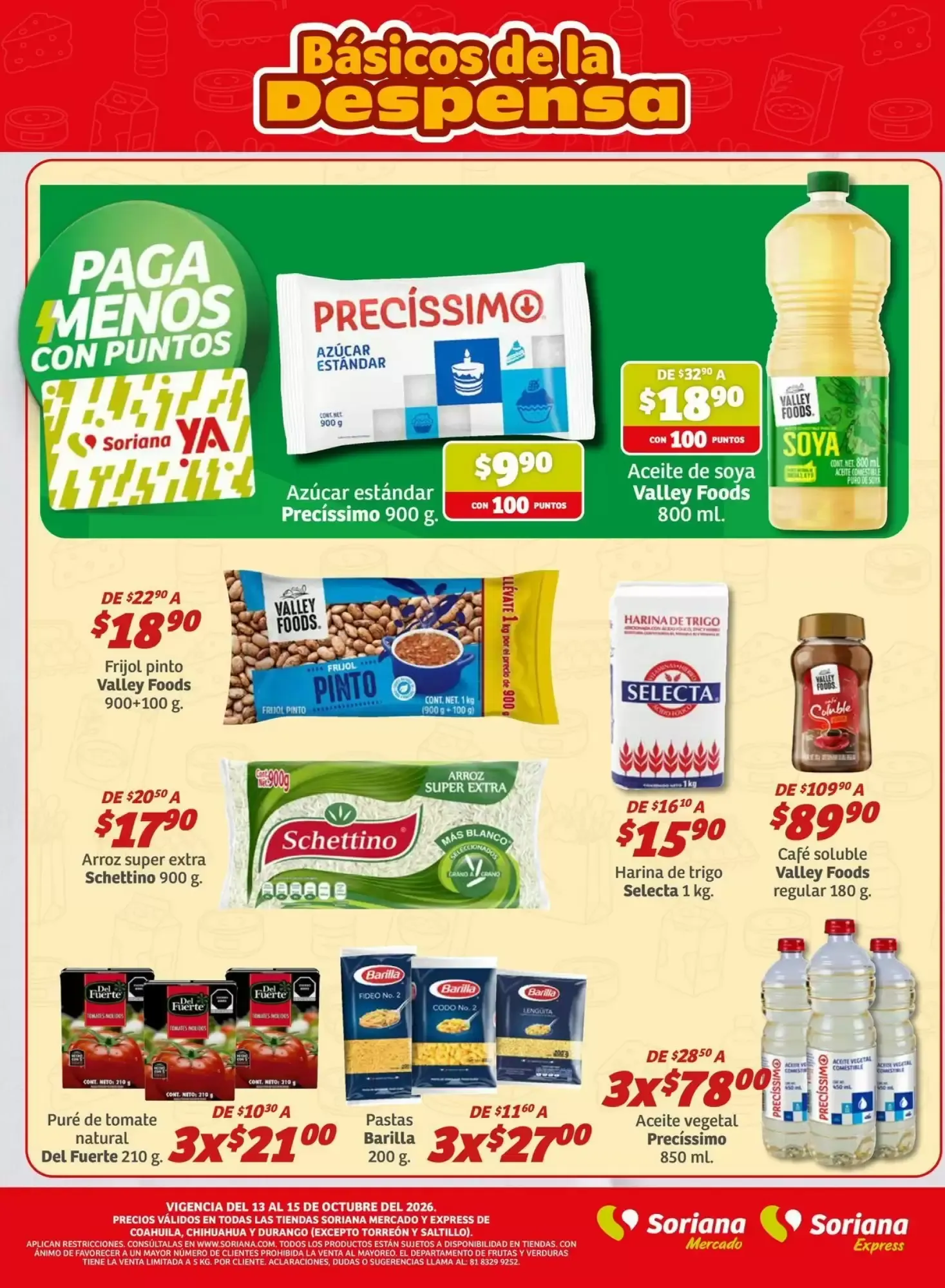Catálogo de Frescos del Mandado: Los Más Baratos del Mercado - Soriana 13 de octubre al 15 de octubre 2026 - Pagina 3