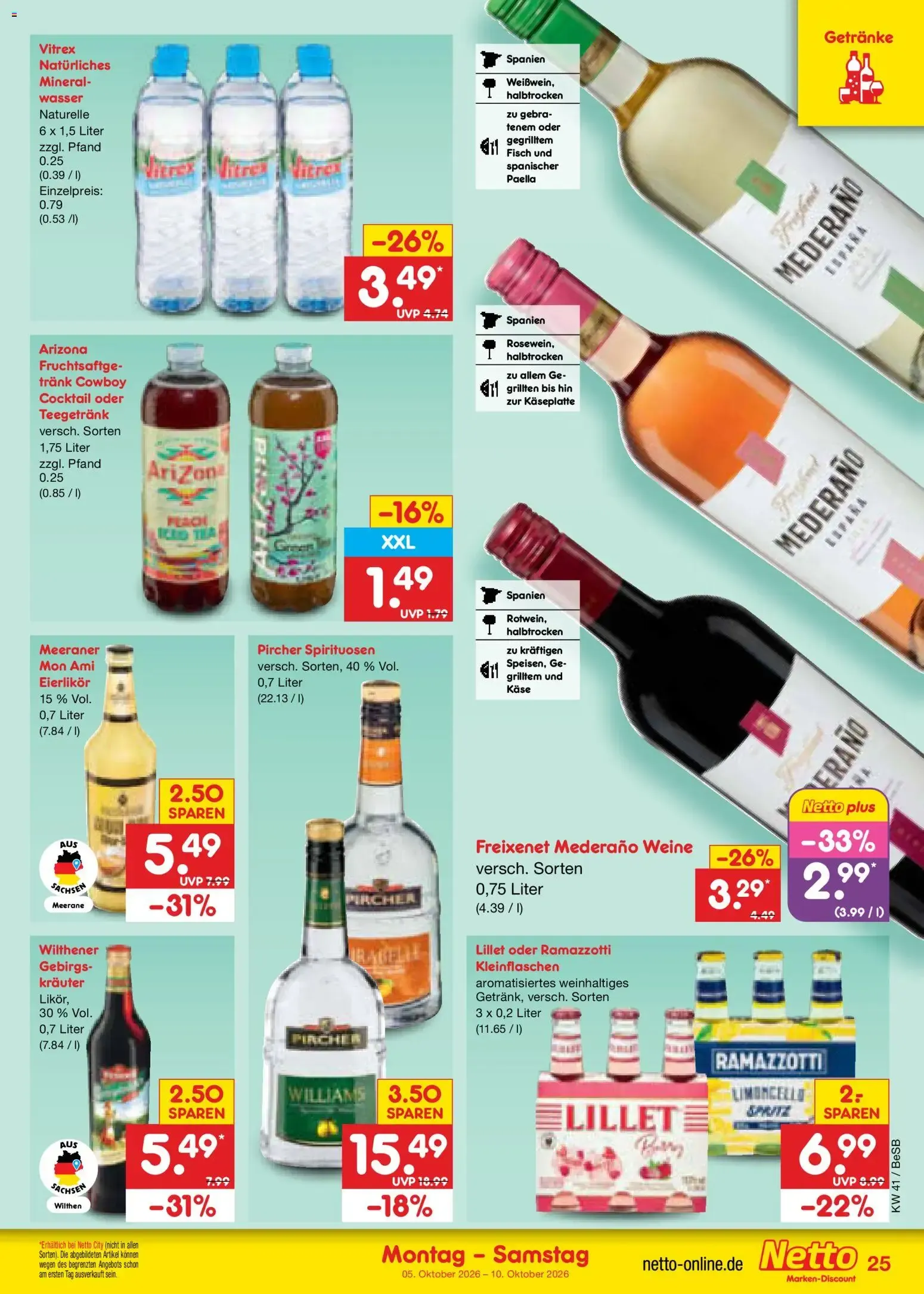 Netto Marken-Discount Prospekt (ab 05.10.2026) » Angebote von 5. Oktober bis 10. Oktober 2026 - Prospekt seite 27