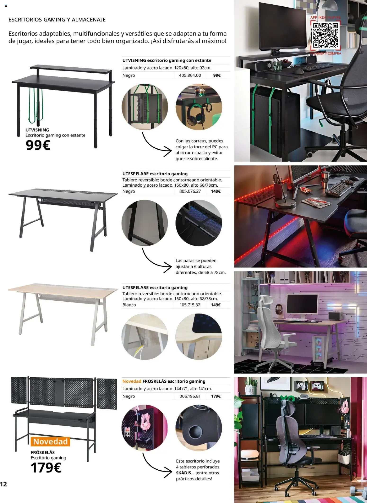 Catálogo de IKEA - Gaming del 01/10/2026 1 de octubre al 31 de enero 2027 - Página 12