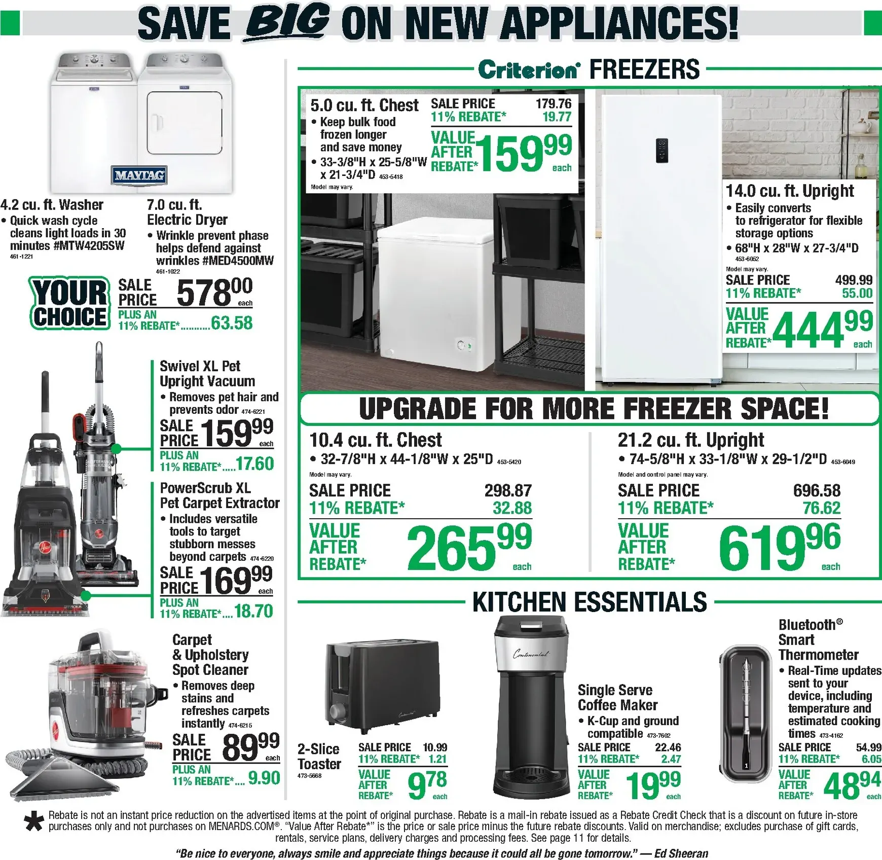 Weekly ad 11% REBATE ON EVERYTHING! from June 18 to June 28 2026 - Page 18