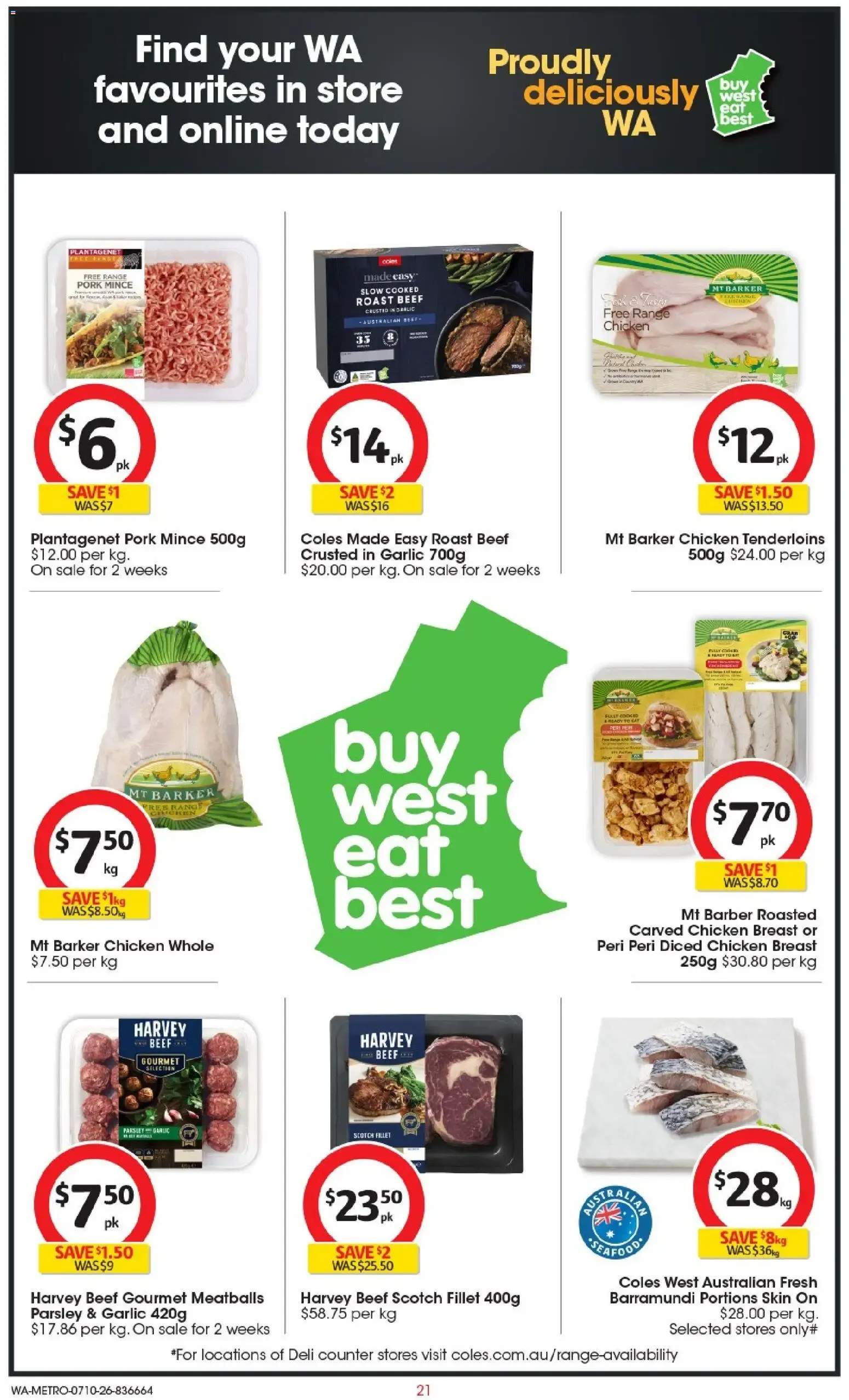 Coles catalogue valid from 07/10/2026 > Online Australia - Catalogue valid from 7 October to 13 October 2026 - page 21