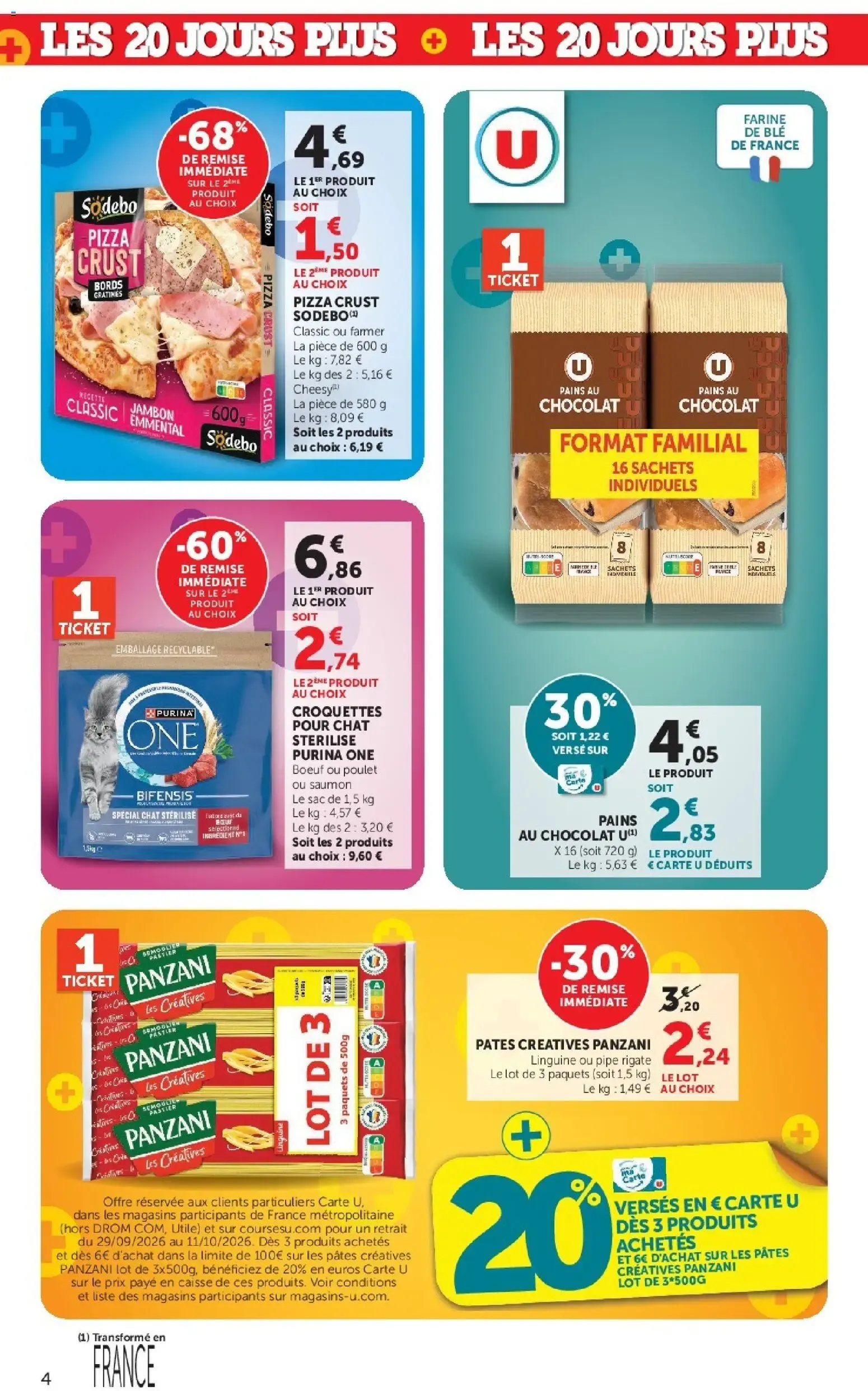 SUPER U - 20 JOURS PLUS du 29 septembre au 11 octobre 2026 - Catalogue page 4