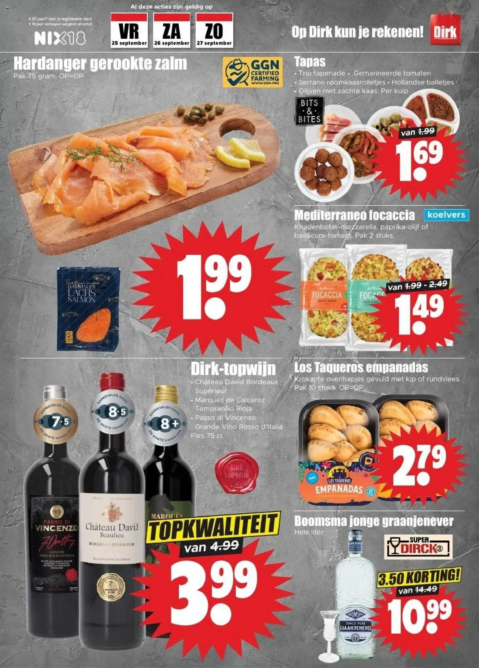 Dirk Folder: Milka Chocolade y Ofertas de Budget Boodschappen van 23 september tot 29 september 2026 - Folder pagina 33