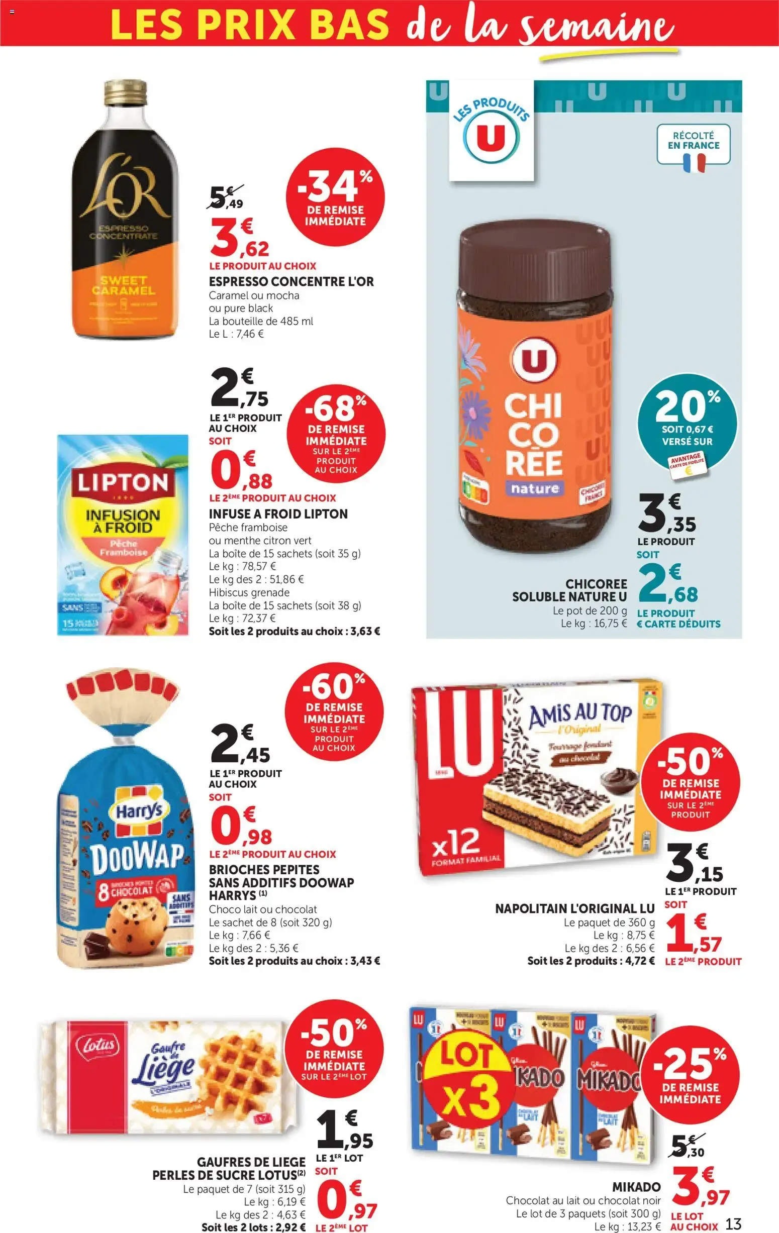 bi1 Catalogue supermarché à partir du 23/06/2026 - promo en ligne du 23 juin au 5 juillet 2026 - Catalogue page 13