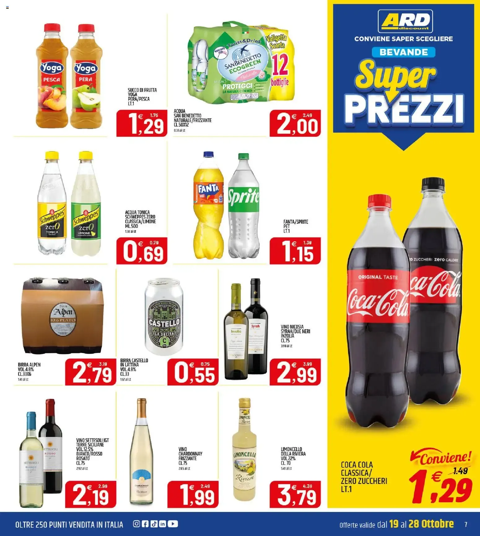 ARD discount Super Prezzi da 19 ottobre a 28 ottobre di 2026 - Pagina del volantino 7