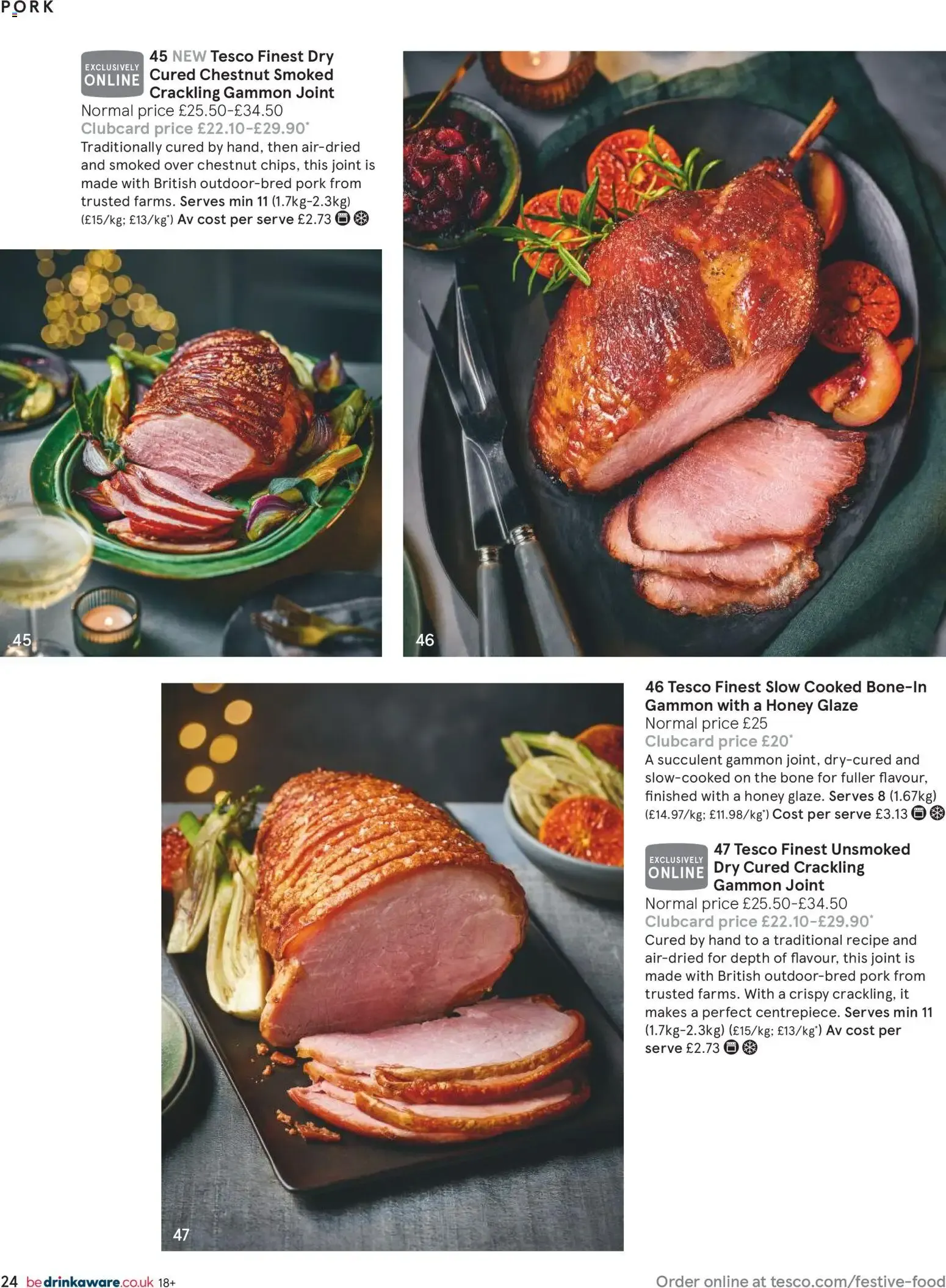 TESCO finest FESTIVE FOOD TO ORDER from 1 October to 31 October 2026 - Catalogue Page 24