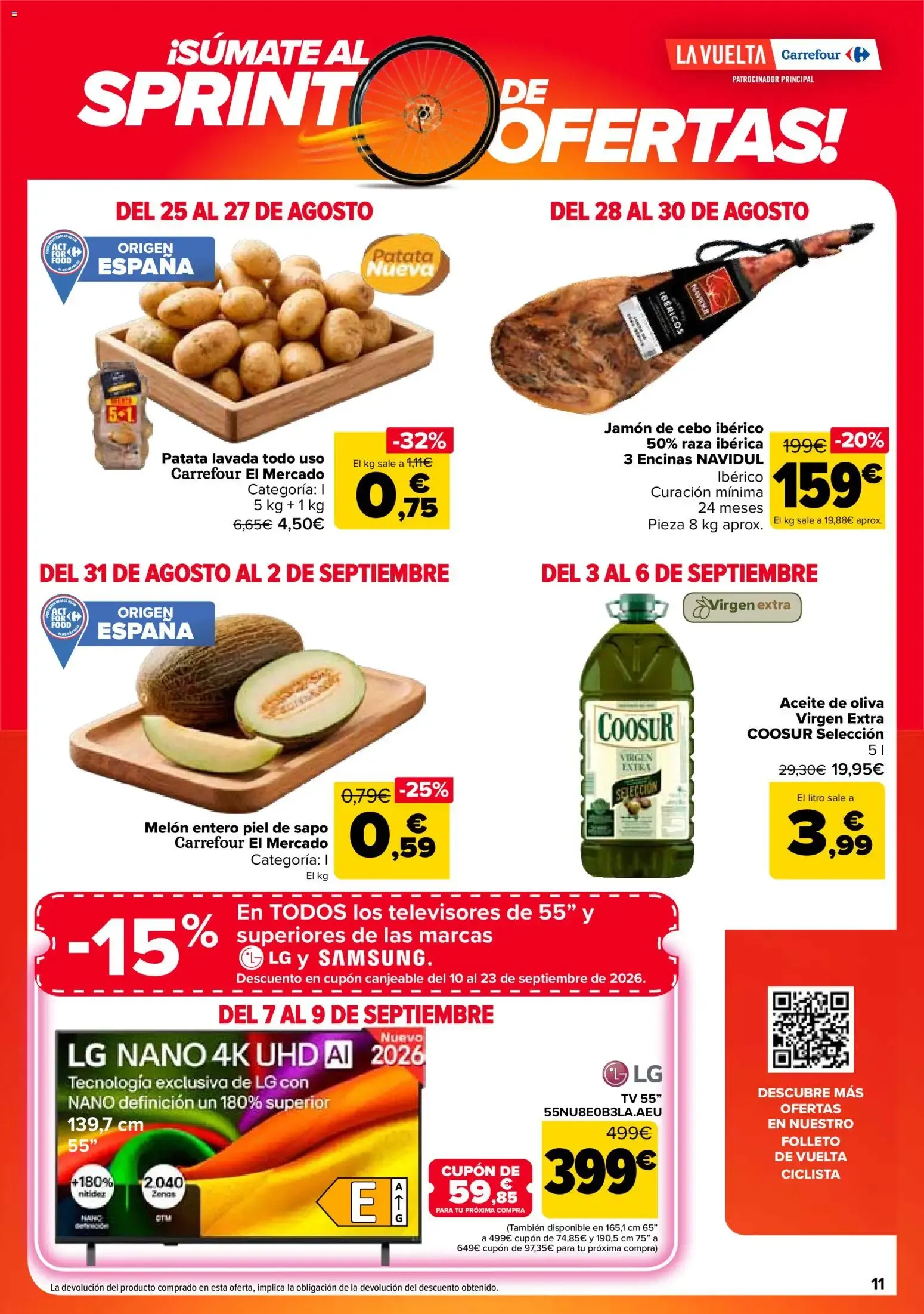 Catálogo de Carrefour folleto del 26/08/2026 | Catálogo 26 de agosto al 9 de septiembre 2026 - Página 11