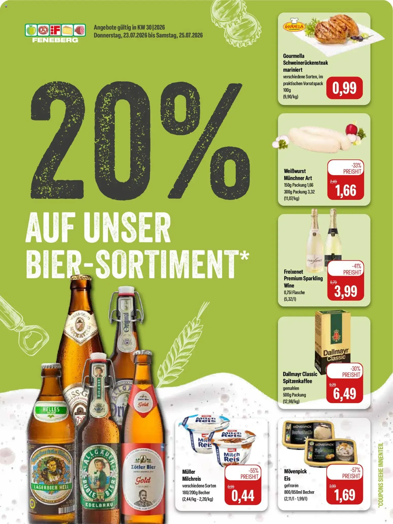 Feneberg Angebote (ab 23.07.2026) zum Blättern