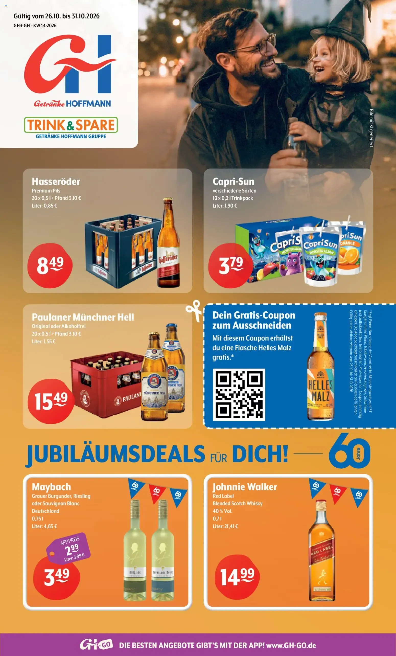 Trink und Spare Prospekt vom 26.10.2026 – Angebote online