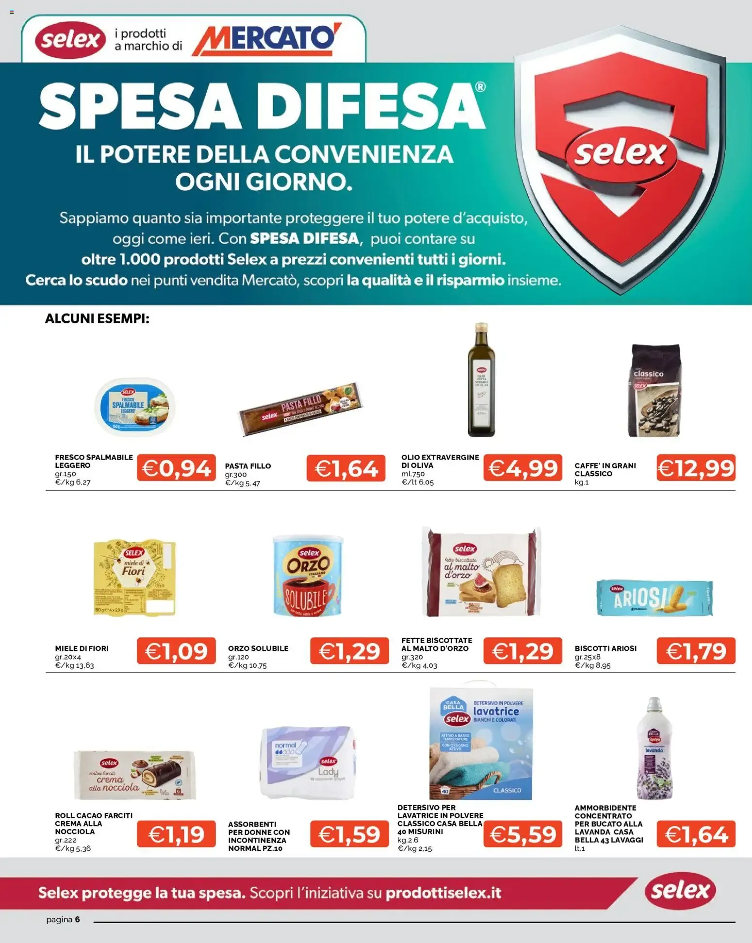 Mercatò volantino dal 12/10/2026 - online Offerte da 12 ottobre a 21 ottobre di 2026 - Pagina del volantino 6