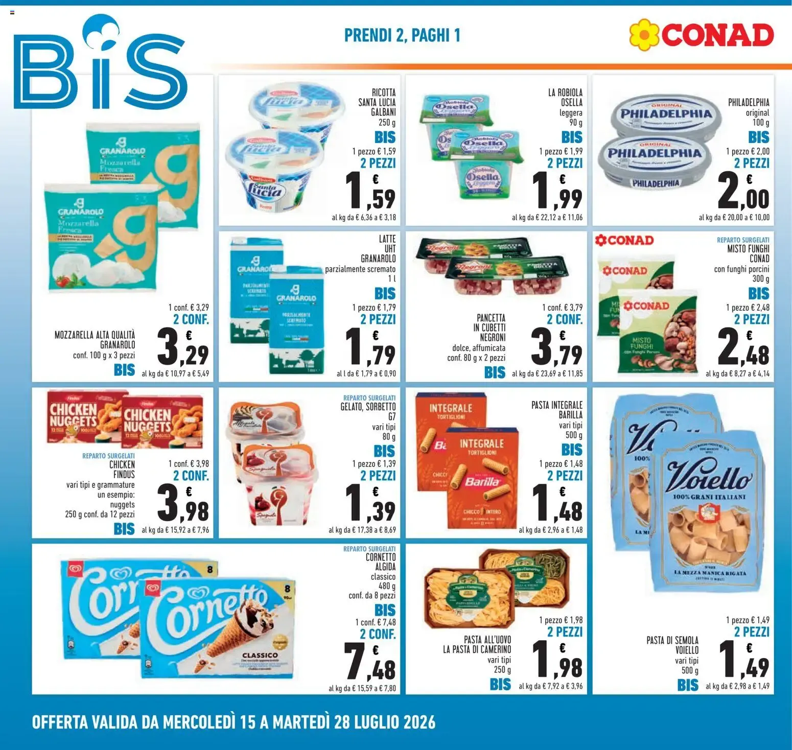 Volantino Conad dal 15/07/2026 > Anteprima da 15 luglio a 28 luglio di 2026 - Pagina del volantino 2