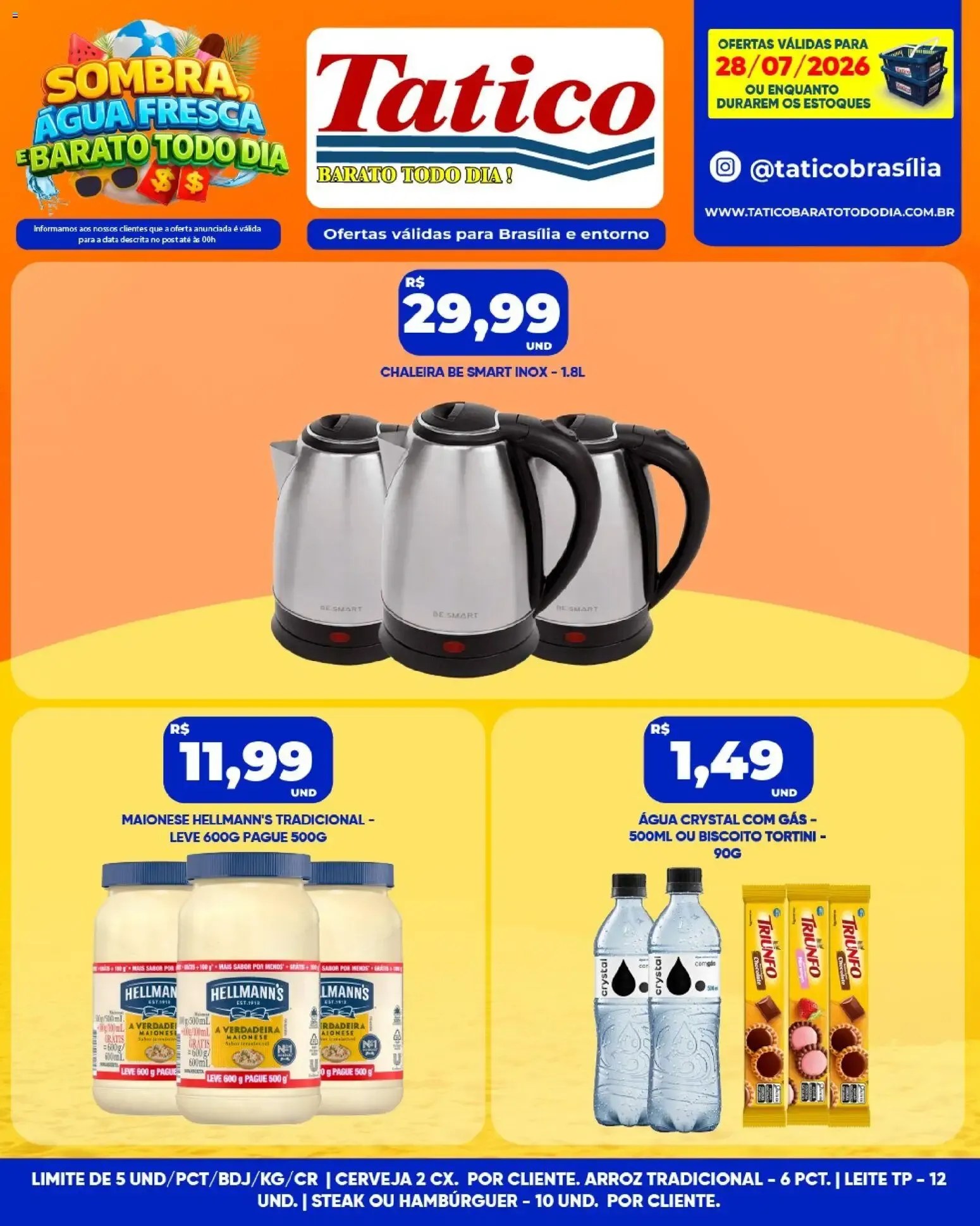 Encarte de Tatico ofertas do Dia de 29/07/2026 | Promoções Online 29 de julho até 29 de julho 2026 - Pagina 32