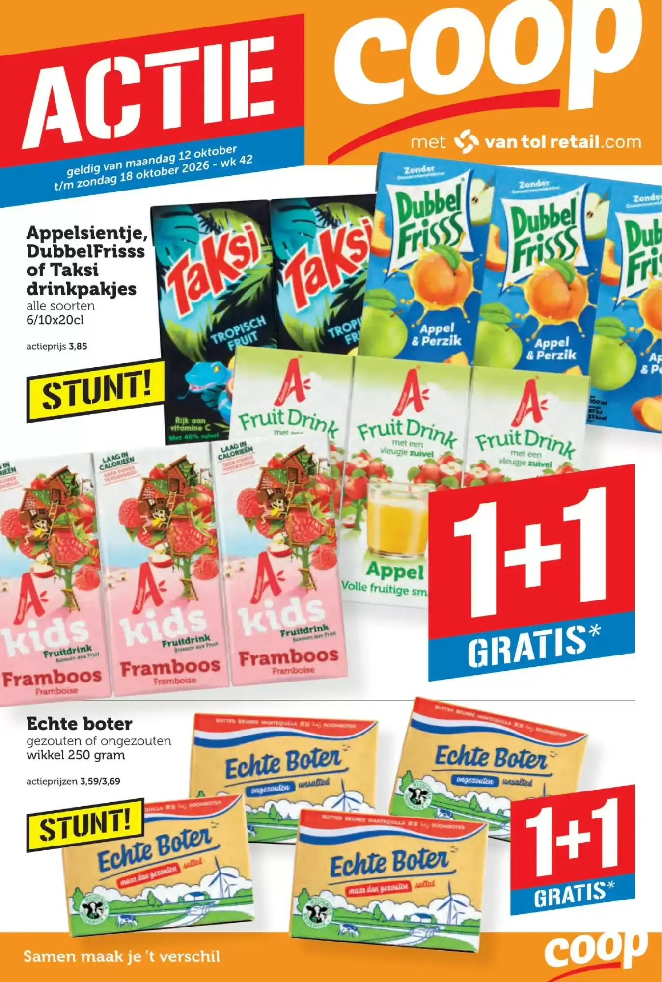 Coop Folder Week 42 – 12.10.2026 – 18.10.2026 van 12 oktober tot 18 oktober 2026 - Folder pagina 1