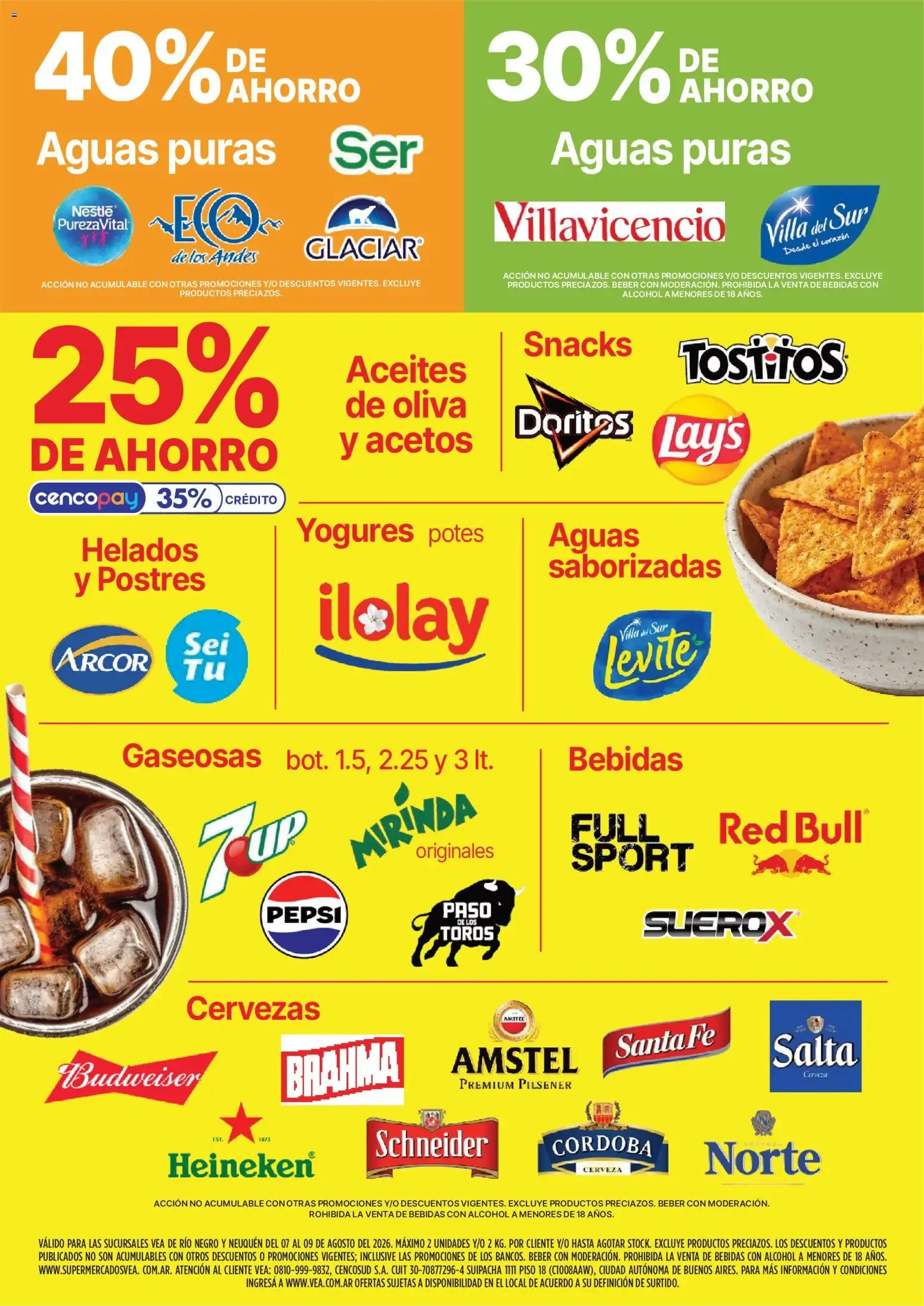 Ofertas de Vea - Volante fin de semana Patagonia del 07/08/2026 - 09/08/2026 7 de agosto al 9 de agosto 2026 - Página 3 del catálogo