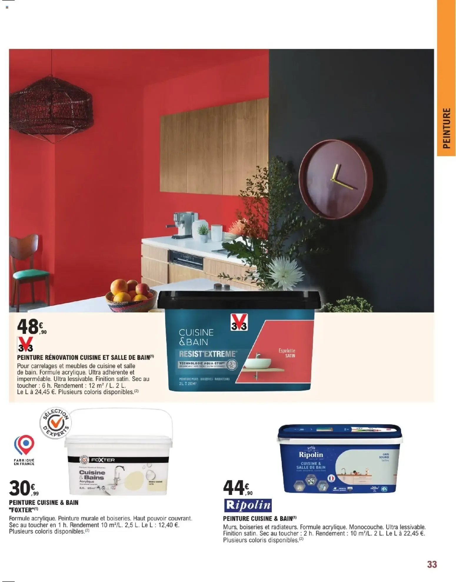 Brico E.Leclerc Guide 2026 Décoration & Luminaire du 20 janvier au 21 février 2026 - Catalogue page 33