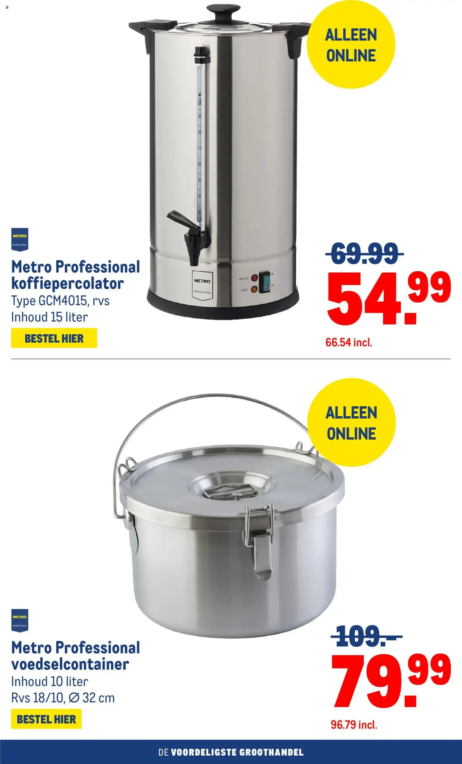 Makro NON-FOOD: Maak je keuken klaar voor het nieuwe seizoen van 9 september tot 20 september 2026 - Folder pagina 50