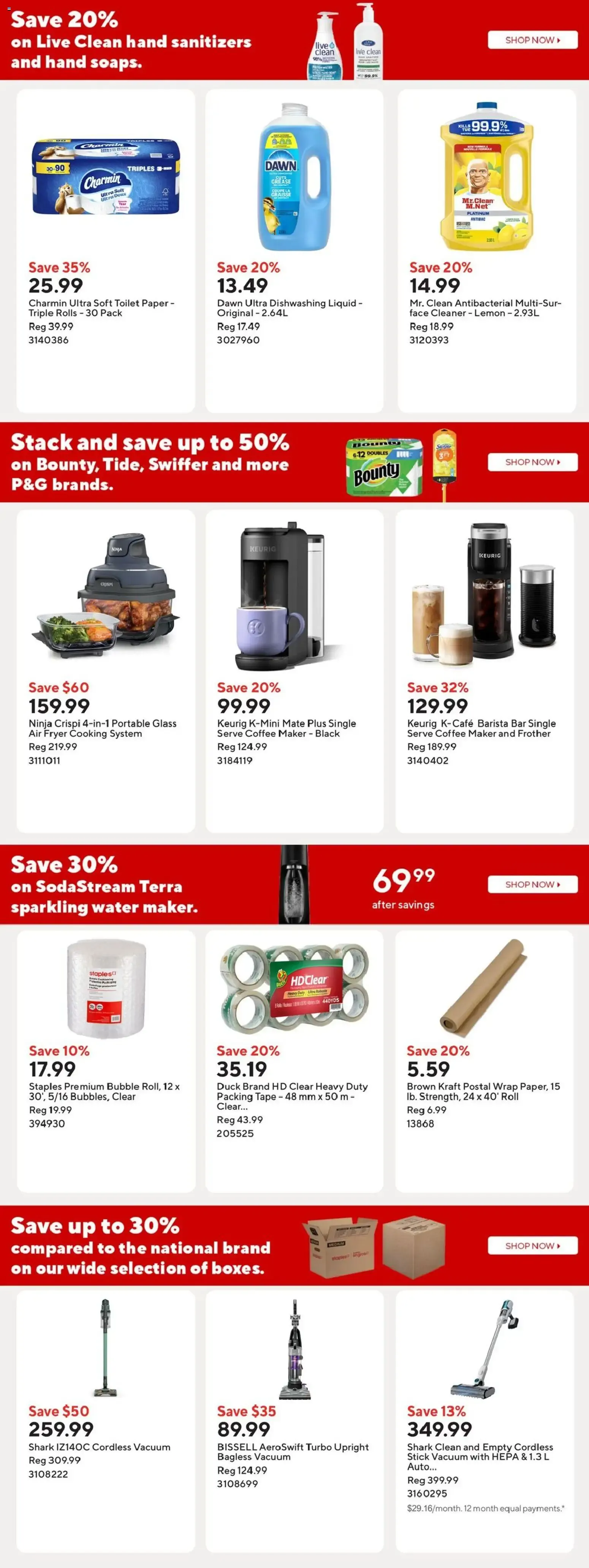 Staples Semi-annual Big Chair + Desk Event from October 16 to October 29 2026 - flyer page 8