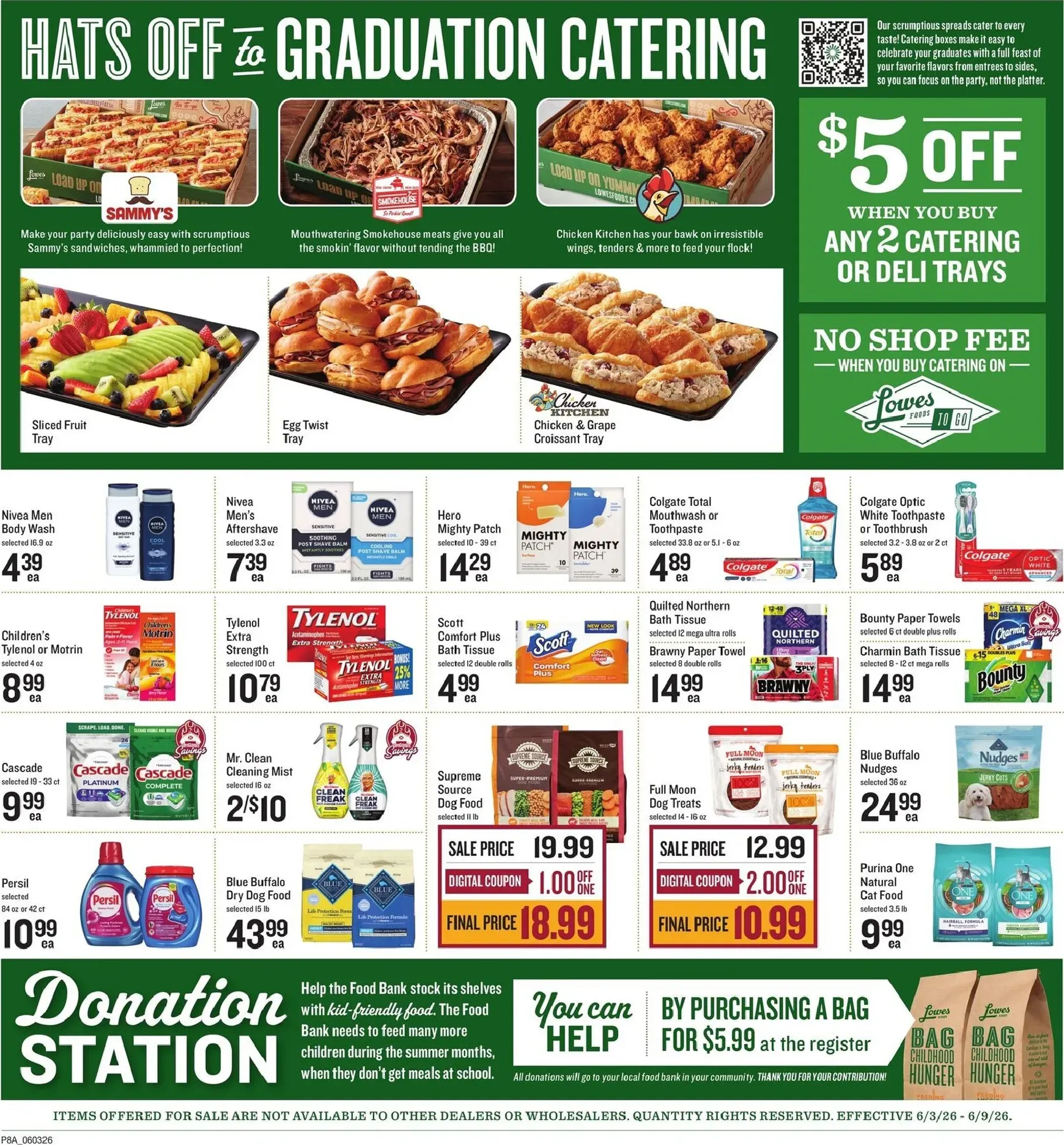 Weekly ad Lowes Foods - Tip Top Tenderloin Deals from June 3 to June 9 2026 - Page 12