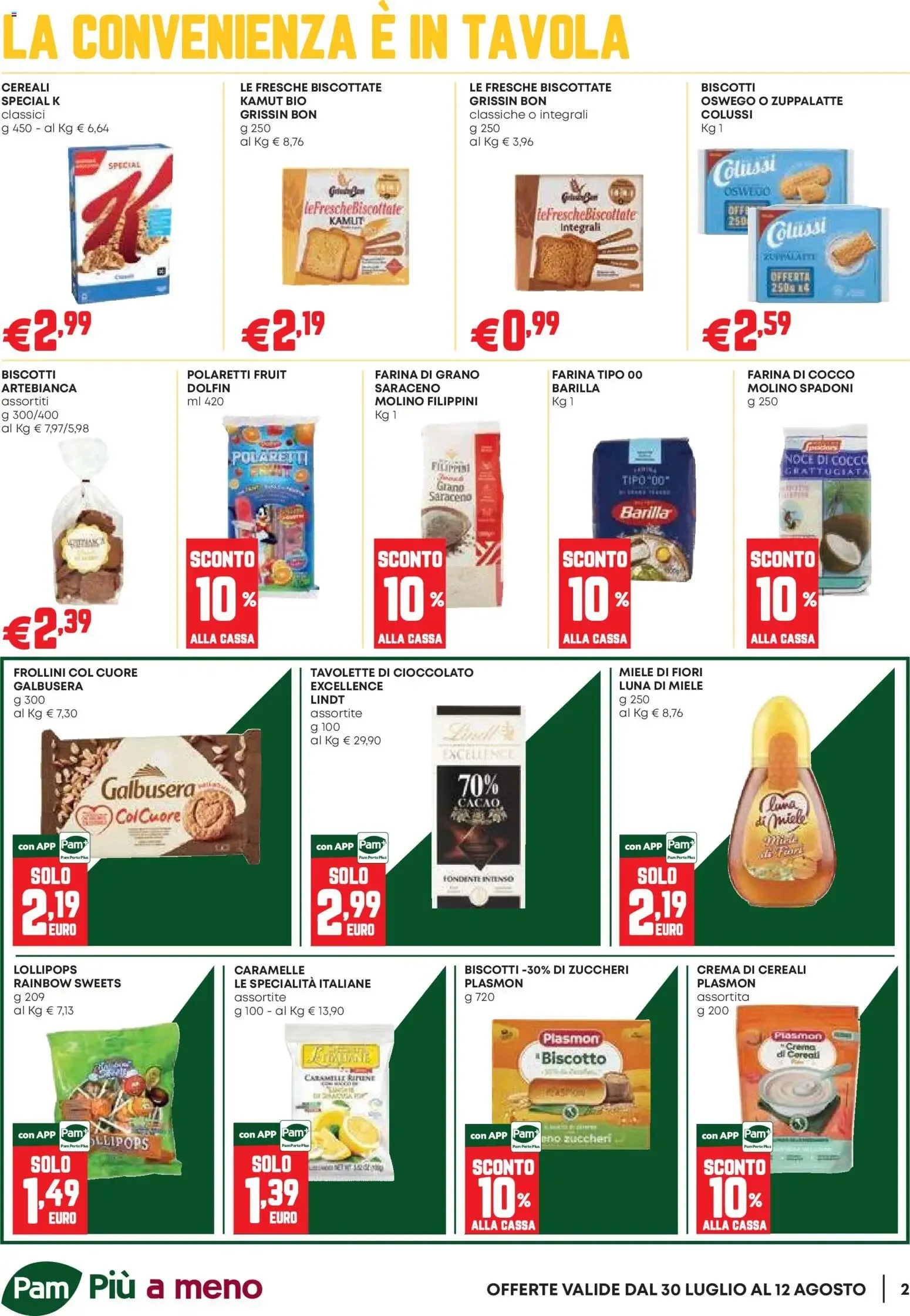 Nuovo PAM volantino Occasioni Extra dal 30/07/2026 > offerte anteprima 🛍️ da 30 luglio a 12 agosto di 2026 - Pagina del volantino 2