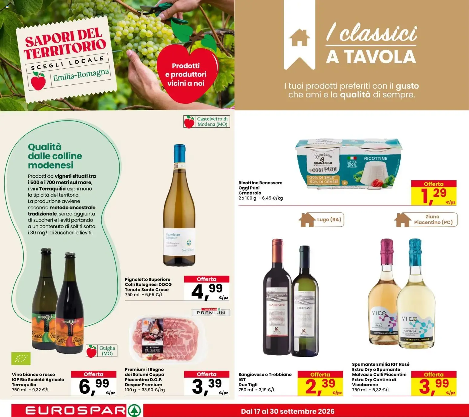 Nuovo Eurospar volantino dal 17/09/2026 > offerte anteprima 🛍️ da 17 settembre a 30 settembre di 2026 - Pagina del volantino 12