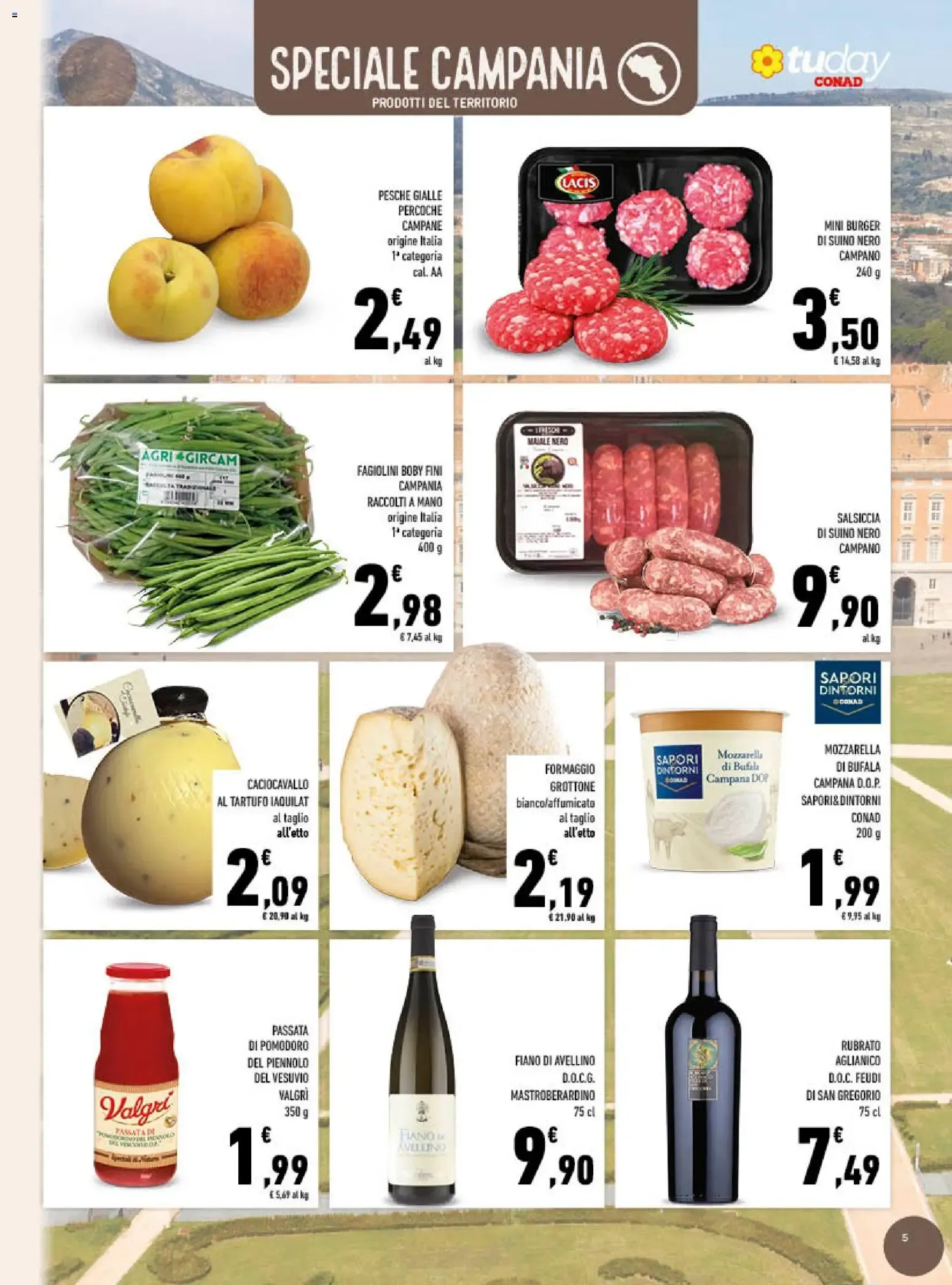 Tuday Conad: Incontro di Sapori da 26 agosto a 8 settembre di 2026 - Pagina del volantino 5