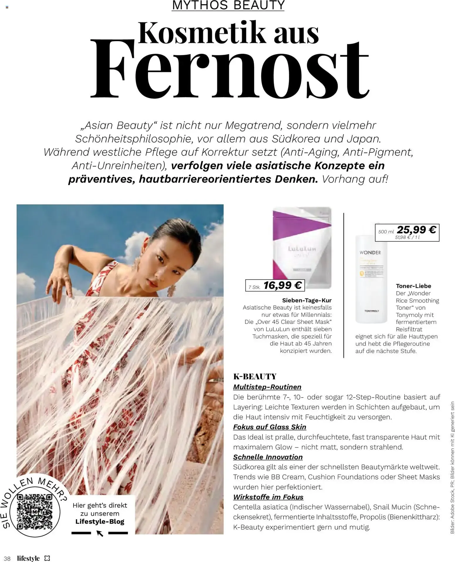 Müller lifestyle: Ihr Wohlfühl-Magazin - Urlaub fürs Ich von 10. Juli bis 31. August 2026 - Prospekt seite 38