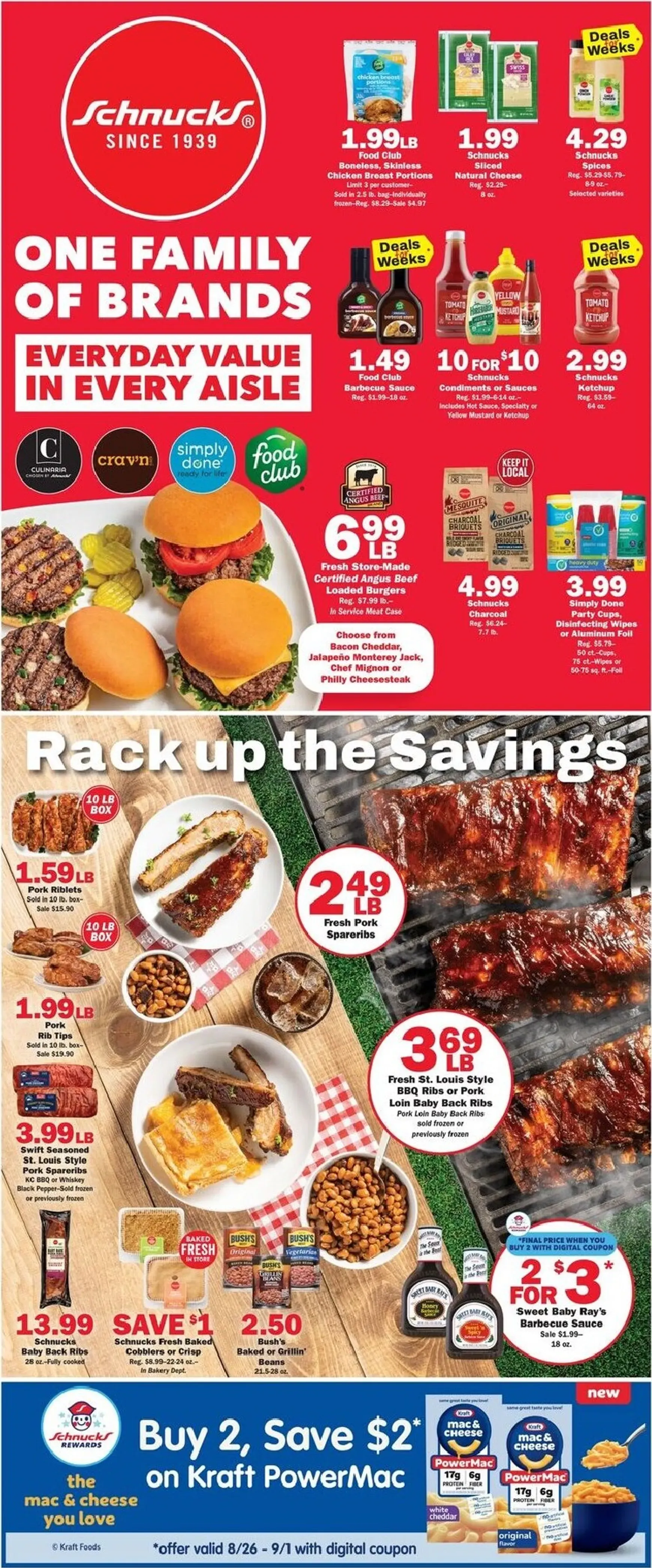 Weekly ad Current Schnucks leaflet valid from Wednesday 08/26/2026 to Tuesday 09/01/2026 from August 26 to September 1 2026 - Page 2