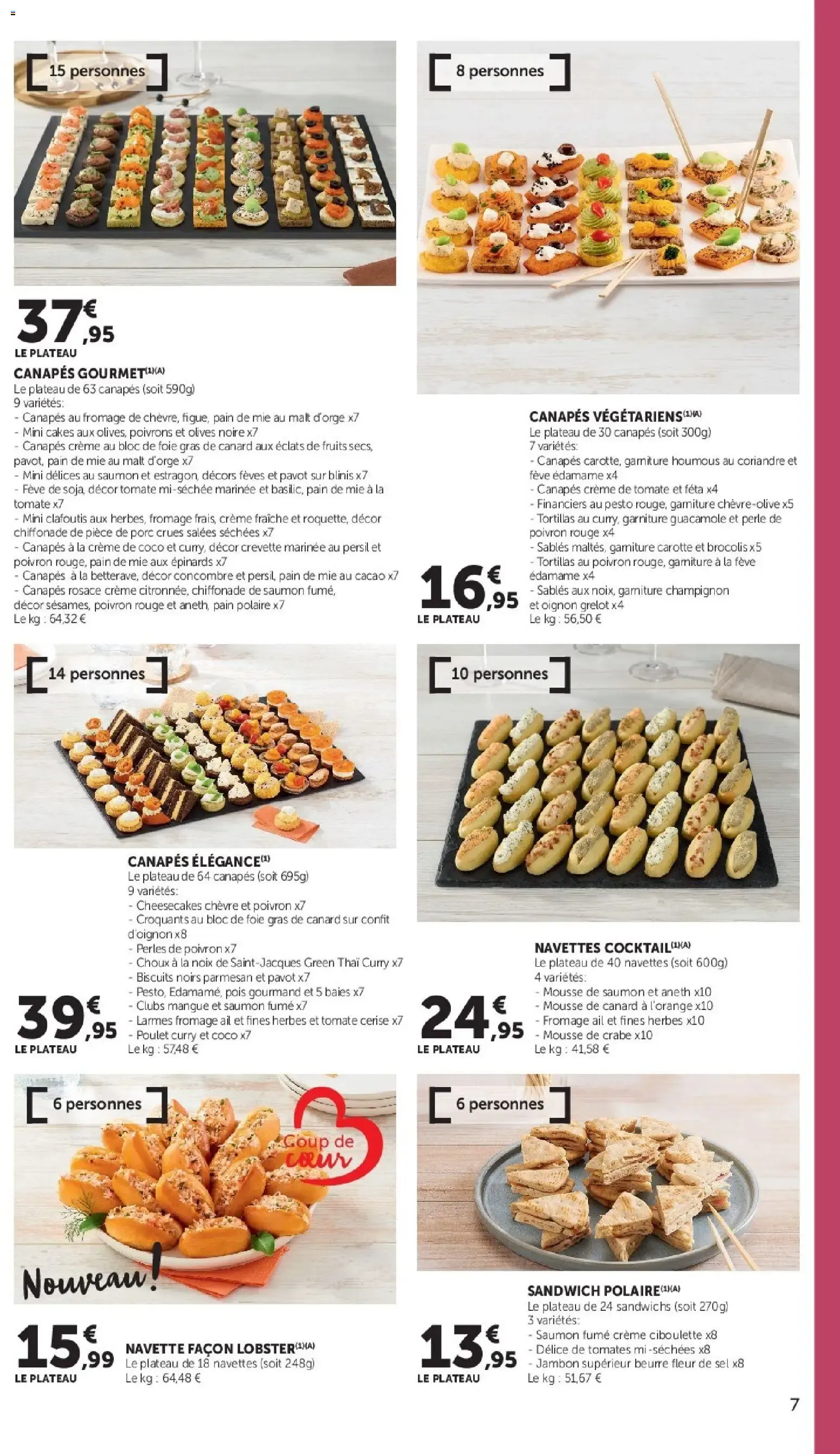 U Express - La carte Automne Hiver à partir du 06/10/2026 - promo en ligne du 6 octobre au 28 février 2027 - Catalogue page 7
