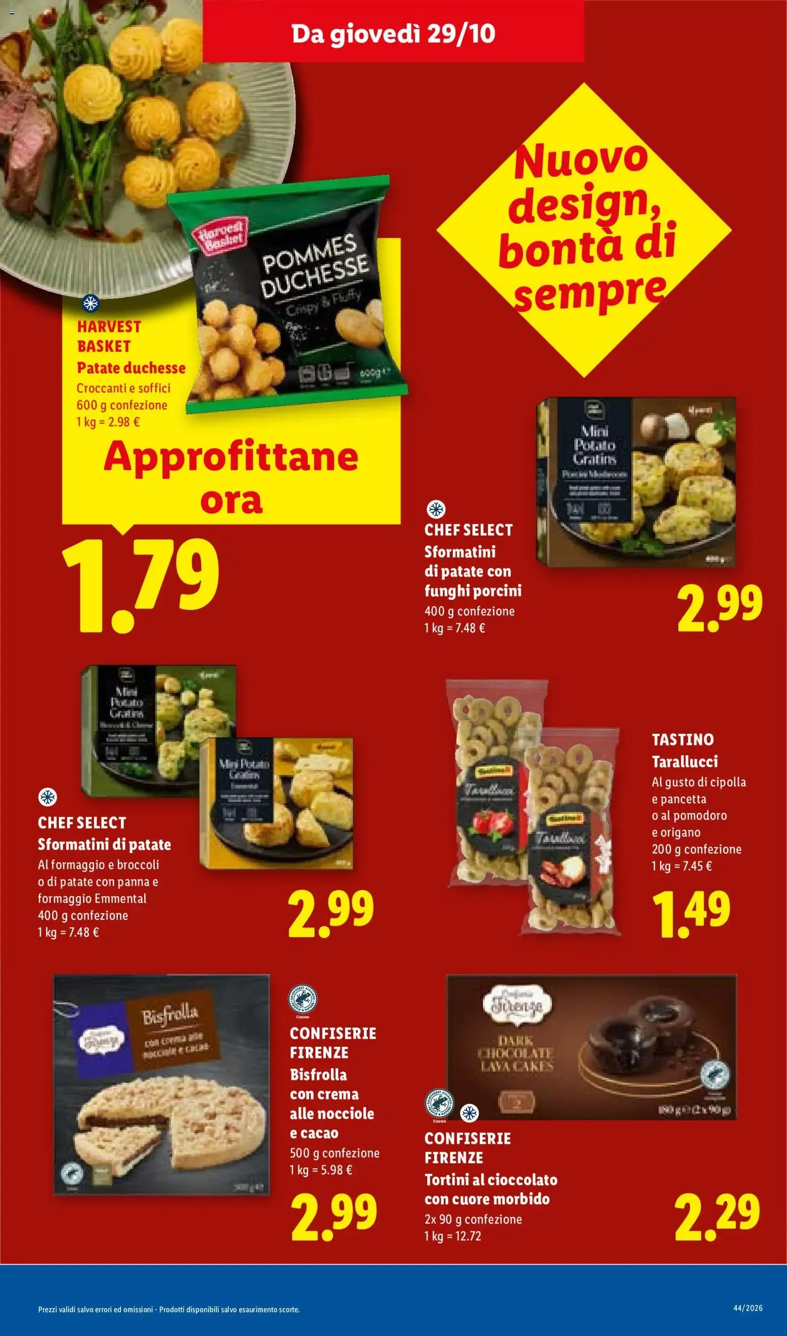 LIDL La convenienza Deluxe a prezzi imbattibili. da 29 ottobre a 4 novembre di 2026 - Pagina del volantino 19