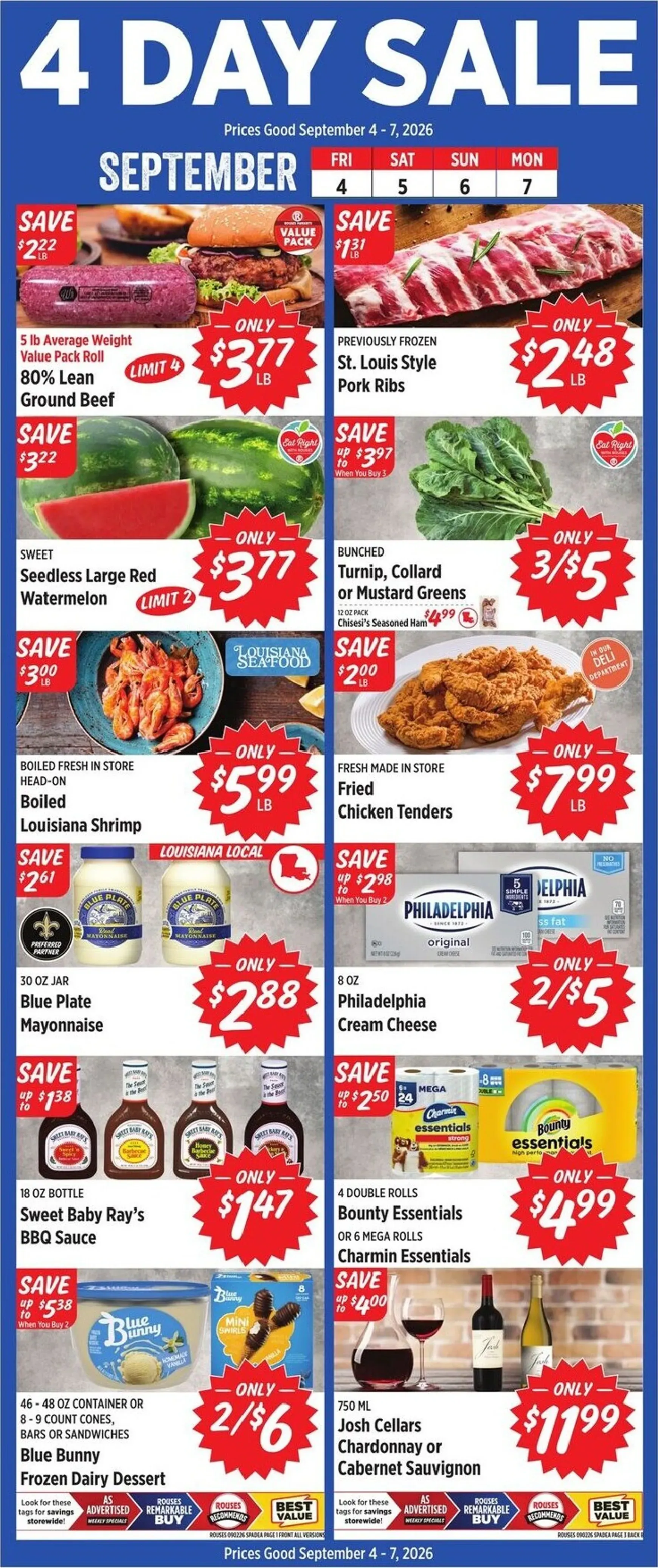 Weekly ad Hot Deals for Labor Day - Rouses Markets from September 2 to September 9 2026 - Page 2