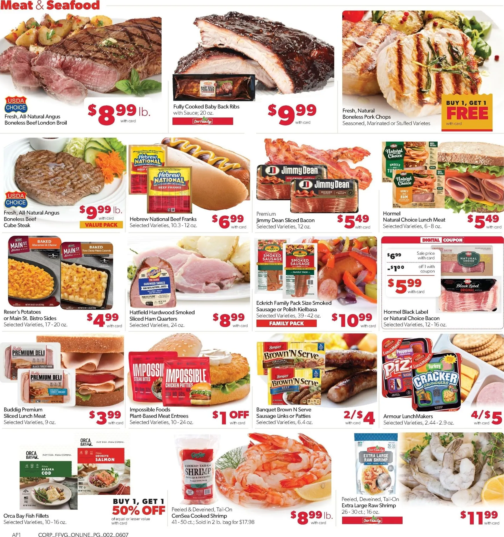 Weekly ad Current Family Fare leaflet valid from Sunday 06/07/2026 to Saturday 06/13/2026 from June 7 to June 13 2026 - Page 6