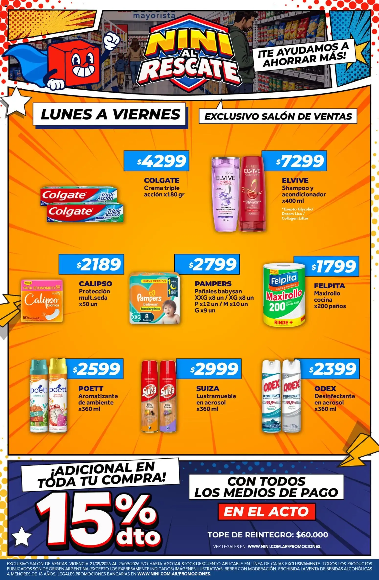 Ofertas de NINI Mayorista catálogo del 21/09/2026 - 25/09/2026 21 de septiembre al 25 de septiembre 2026 - Página 3 del catálogo