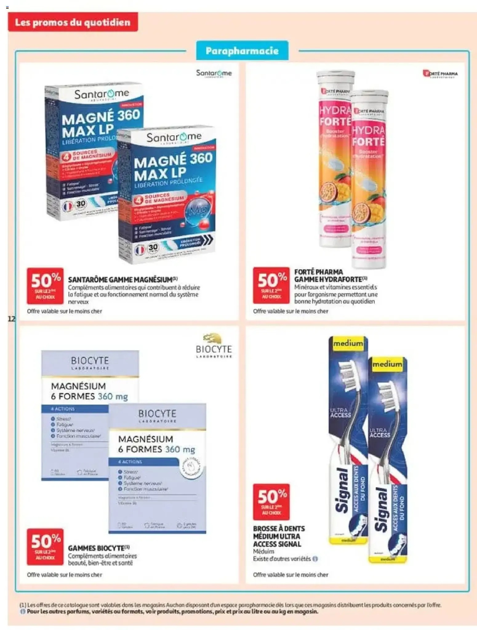 Auchan Les promos du moment à partir du 28/07/2026 - promo en ligne du 28 juillet au 9 août 2026 - Catalogue page 12