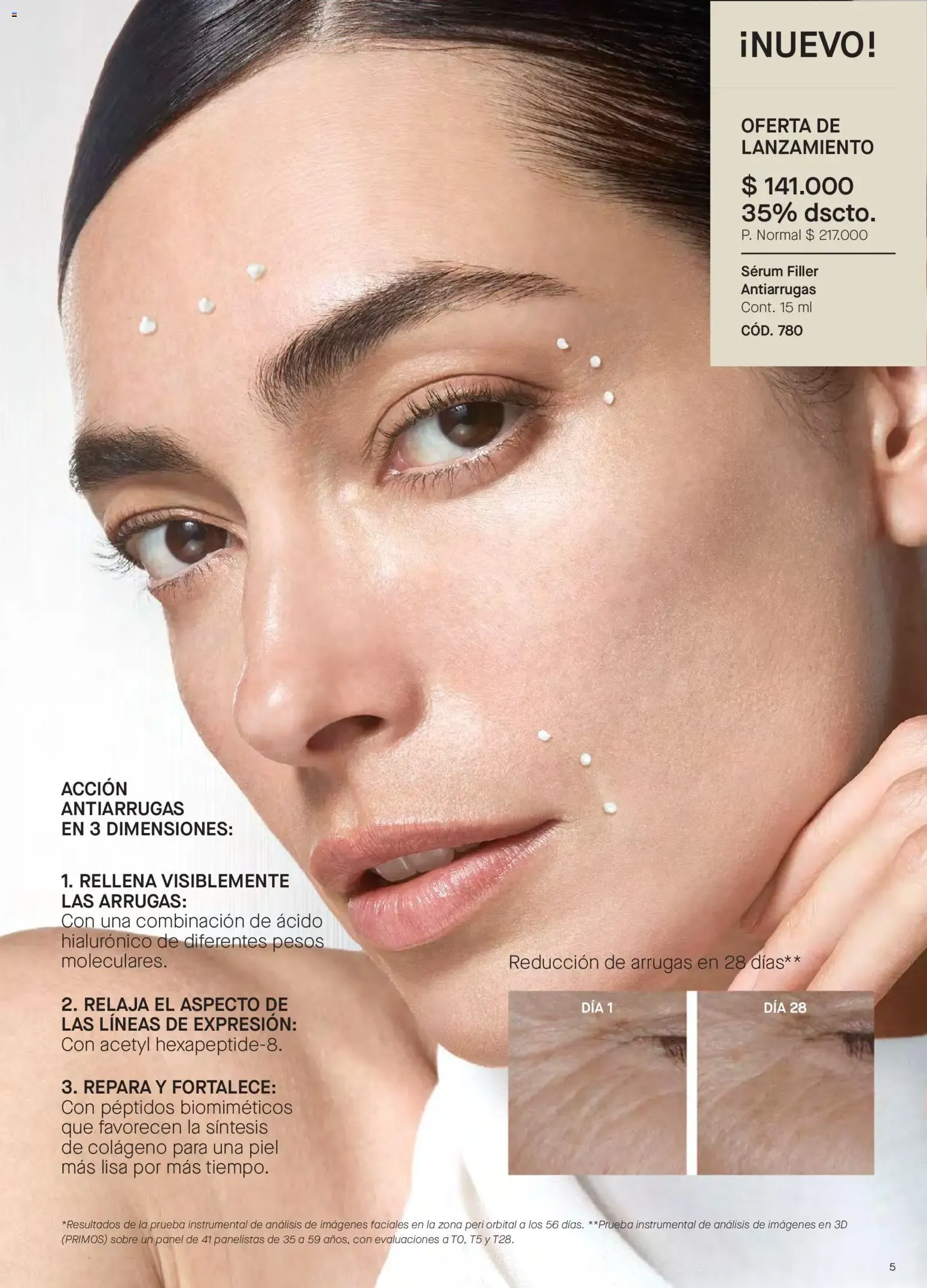 Catalogo de Yanbal - Colombia C11/2026: Sin arrugas, sin agujas Nuevo Genactive Sérum Filler Antiarrugas 10 de octubre al 6 de noviembre 2026 - Pag 5