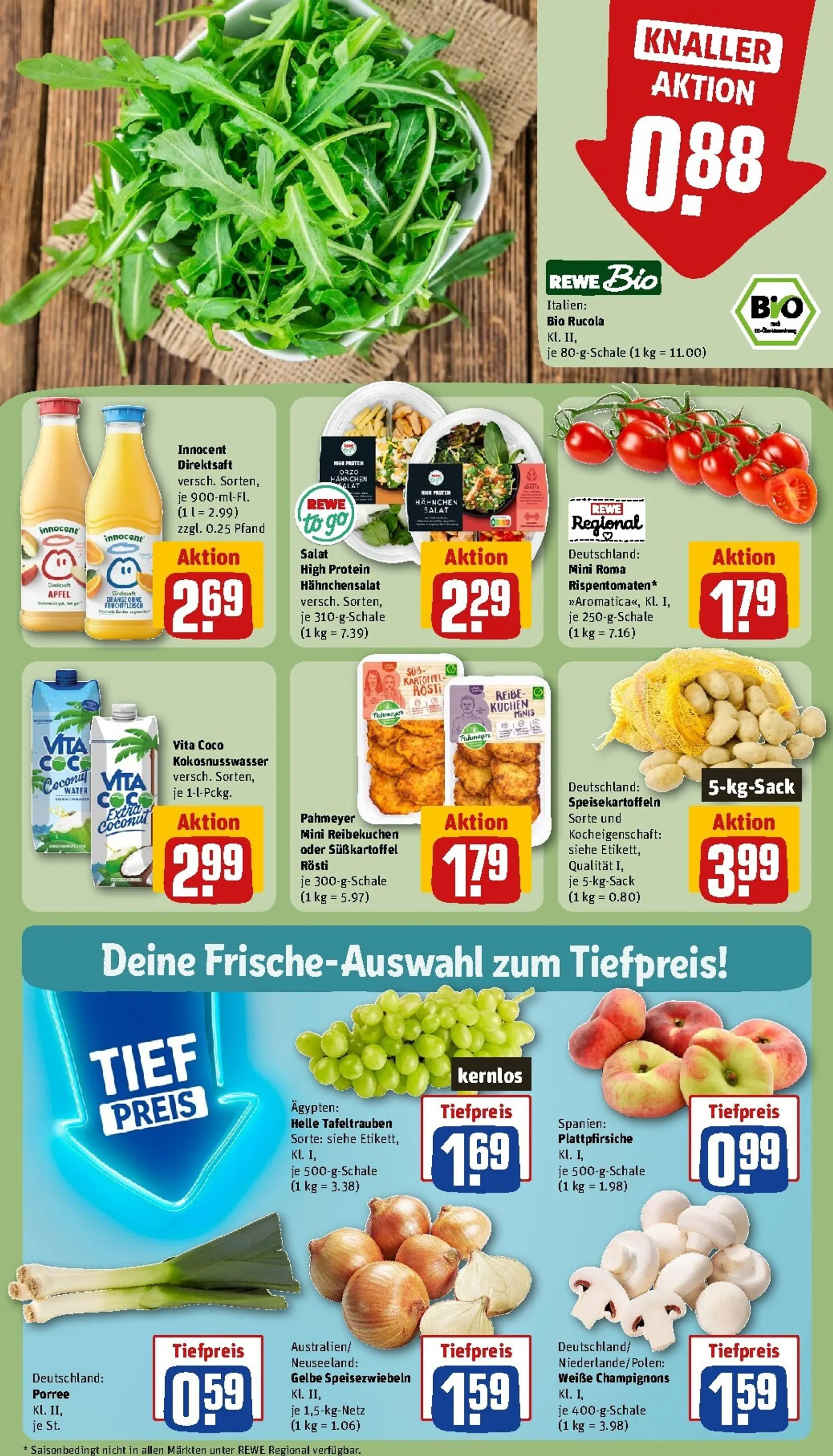 Rewe Prospekt nächste Woche – von Montag 20.07.2026 bis Sonntag 26.07.2026 von 20. Juli bis 26. Juli 2026 - Prospekt seite 8