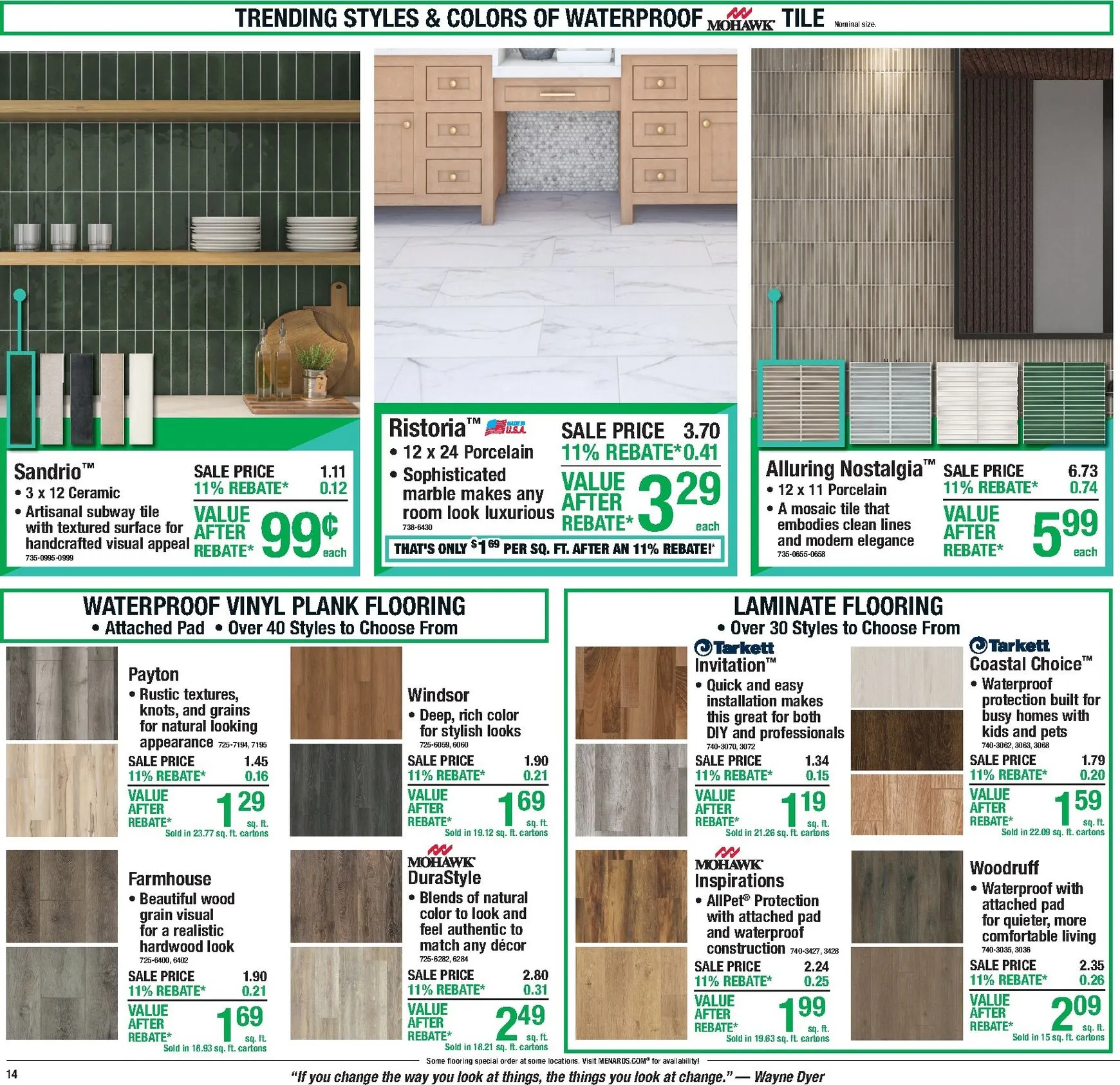 Weekly ad Current Menards leaflet valid from Thursday 10/15/2026 to Sunday 10/25/2026 from October 15 to October 25 2026 - Page 19