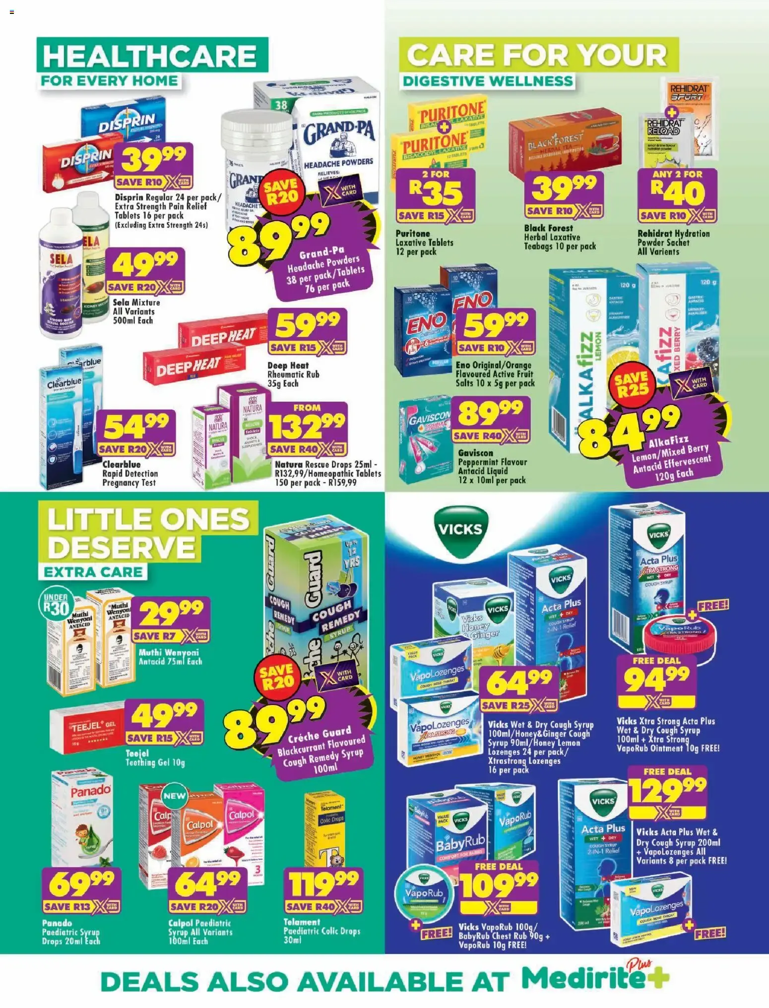 Shoprite - Medirite Spring Savings (20/08/2026 - 06/09/2026) → Online Catalogue from 20 August to 6 September 2026 - Catalogue Page 3