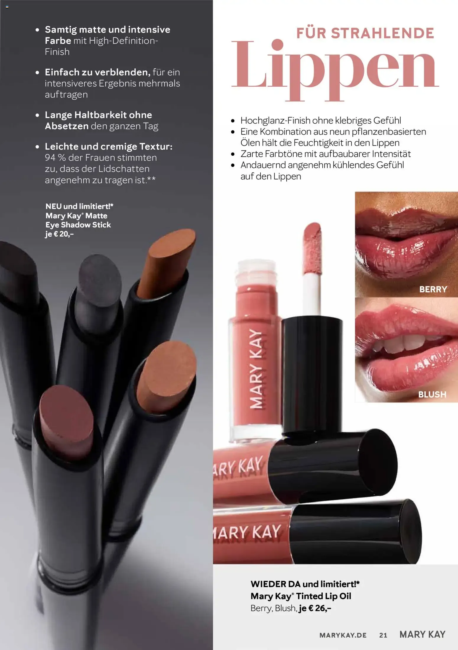 Mary Kay The Look | Sommer/Herbst 2026 Deutschland Ausgabe 3 von 16. Juli bis 15. Oktober 2026 - Prospekt seite 20