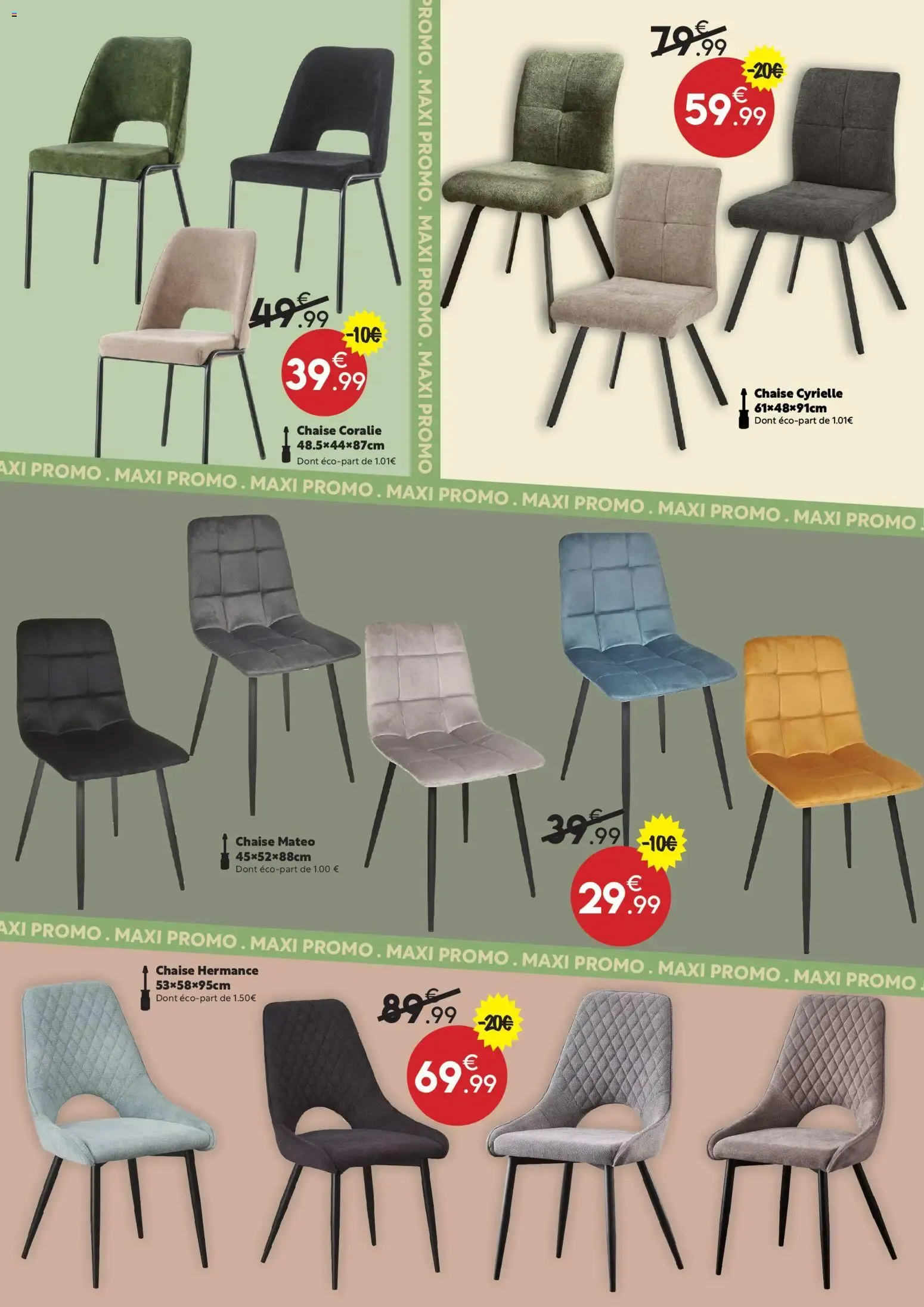 Maxi Bazar - Meublez-vous de bonnes affaires du 31 août au 27 septembre 2026 - Catalogue page 12
