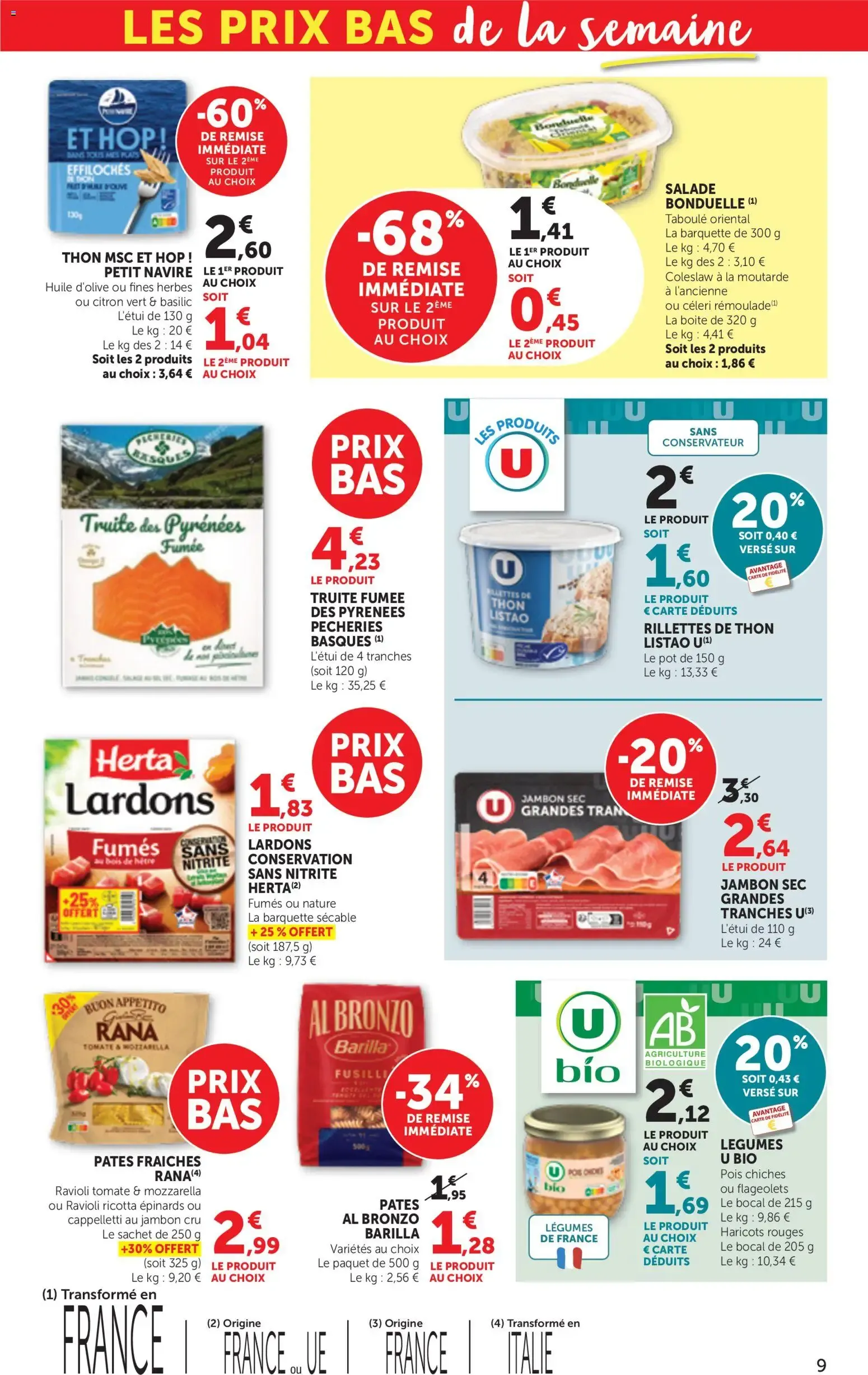 bi1 Catalogue supermarché à partir du 15/07/2026 - promo en ligne du 15 juillet au 26 juillet 2026 - Catalogue page 9