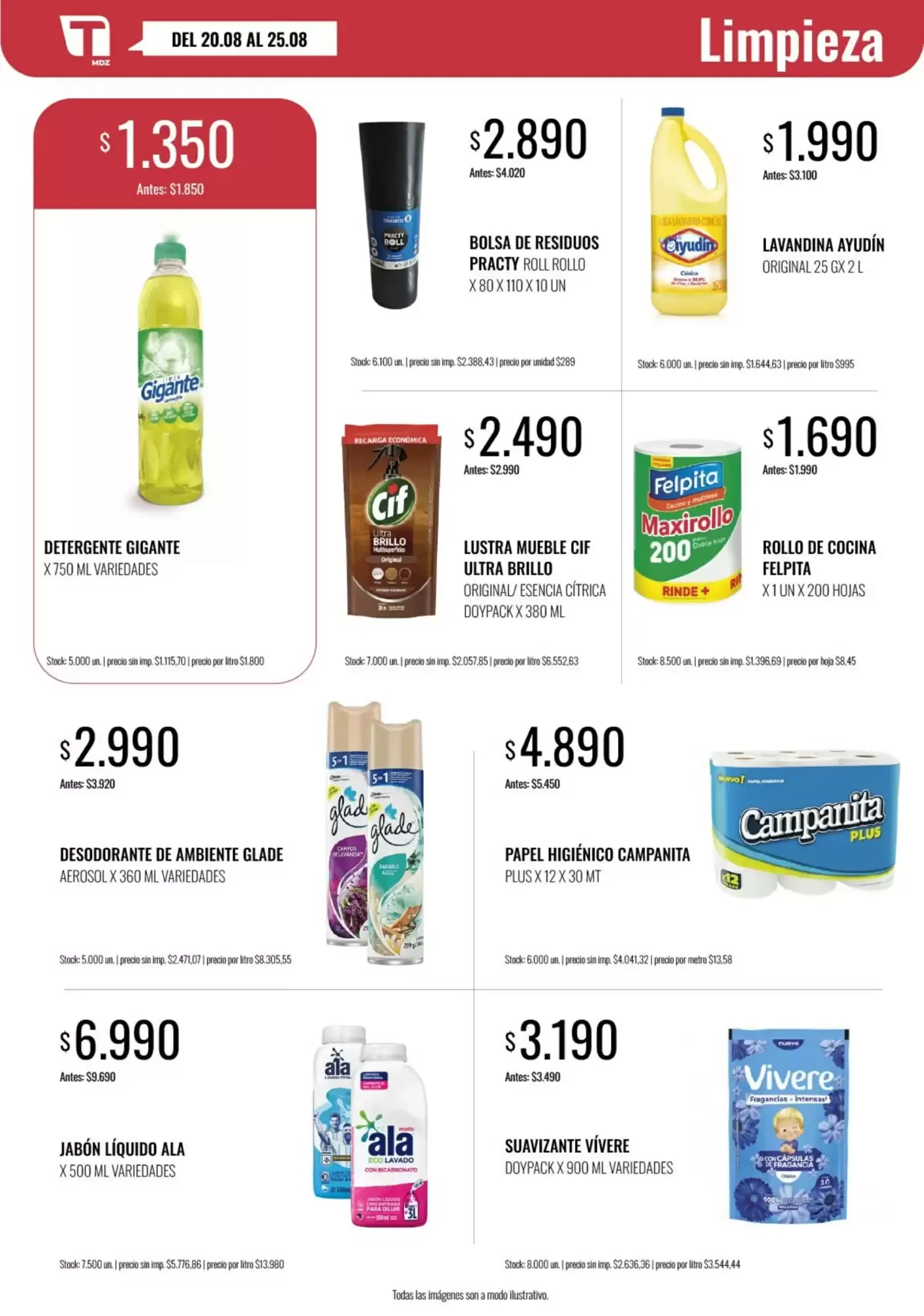 Ofertas de Catálogo Supermercados Tadicor semana 34 20 de agosto al 25 de agosto 2026 - Página 8 del catálogo