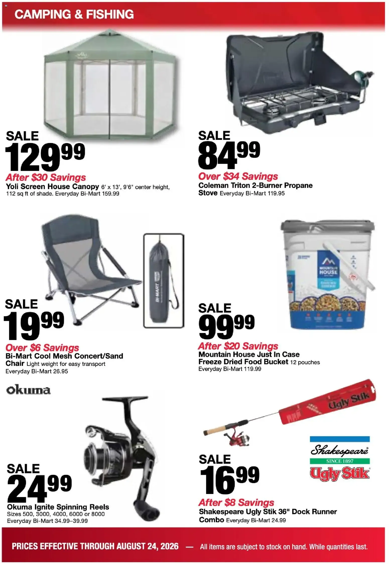 Weekly ad Bi-Mart Weekly Ad from 08/18/2026 - Flyer from August 18 to August 24 2026 - Page 12